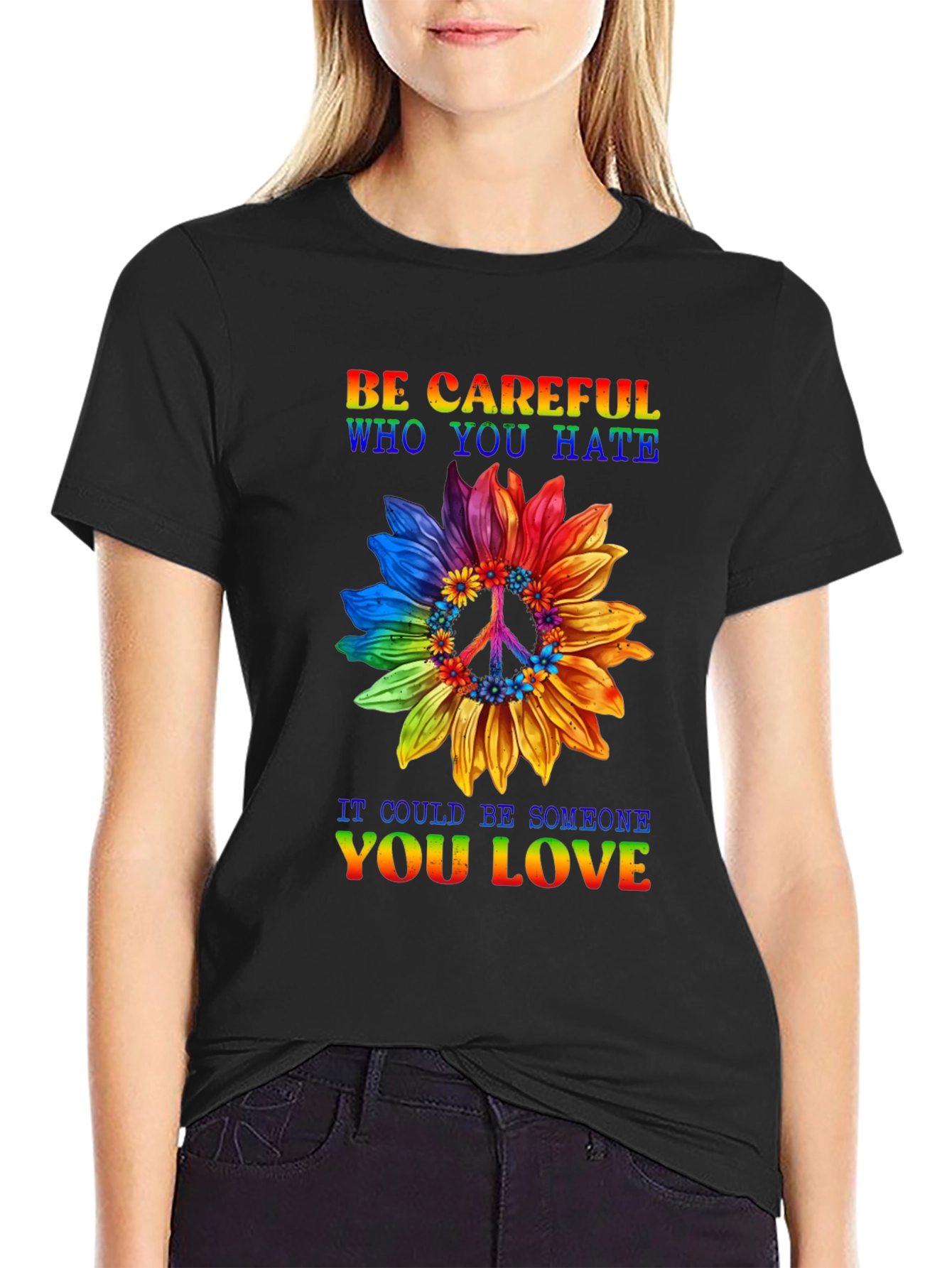 Be Careful Who You Hate Graphic Tee