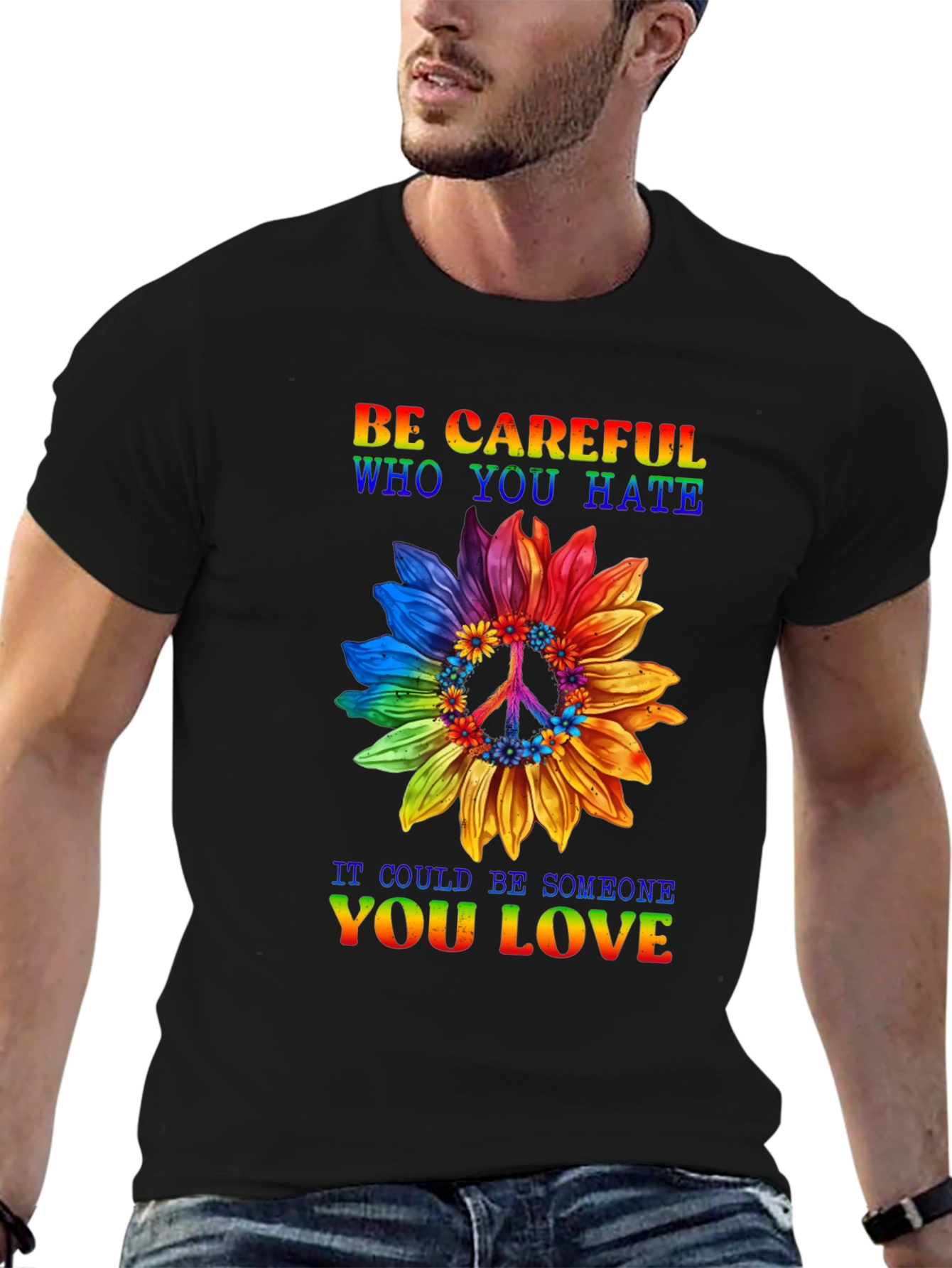 Be Careful Who You Hate Graphic Tee