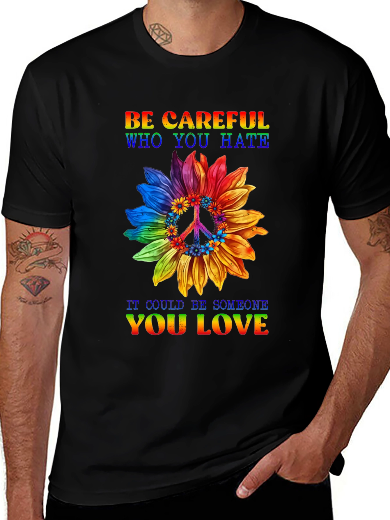 Be Careful Who You Hate Graphic Tee