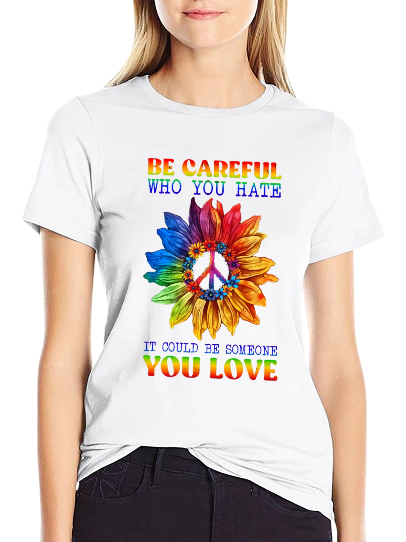 Be Careful Who You Hate Graphic Tee