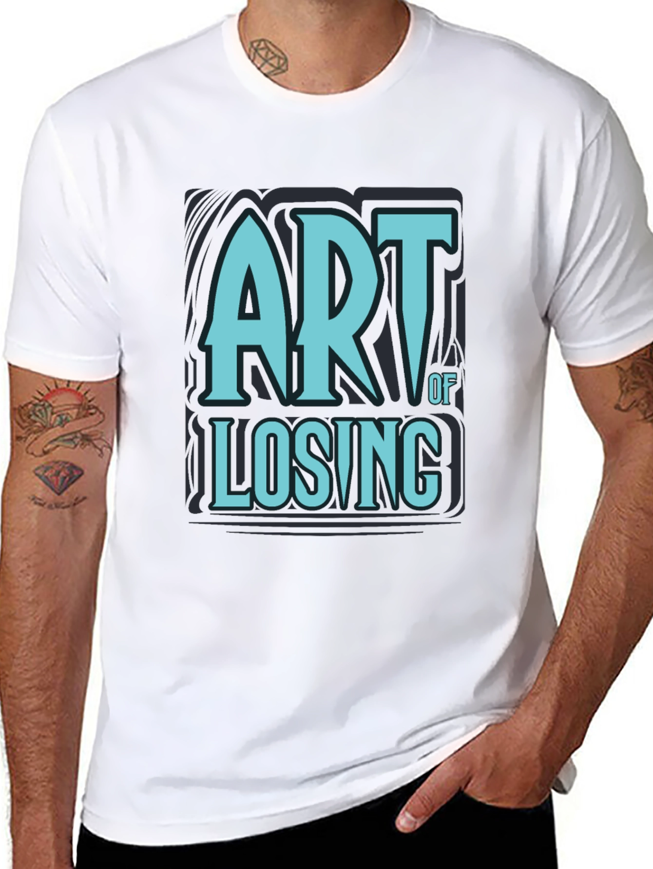 Art of Losing T-Shirt - Stylish Graphic Tee