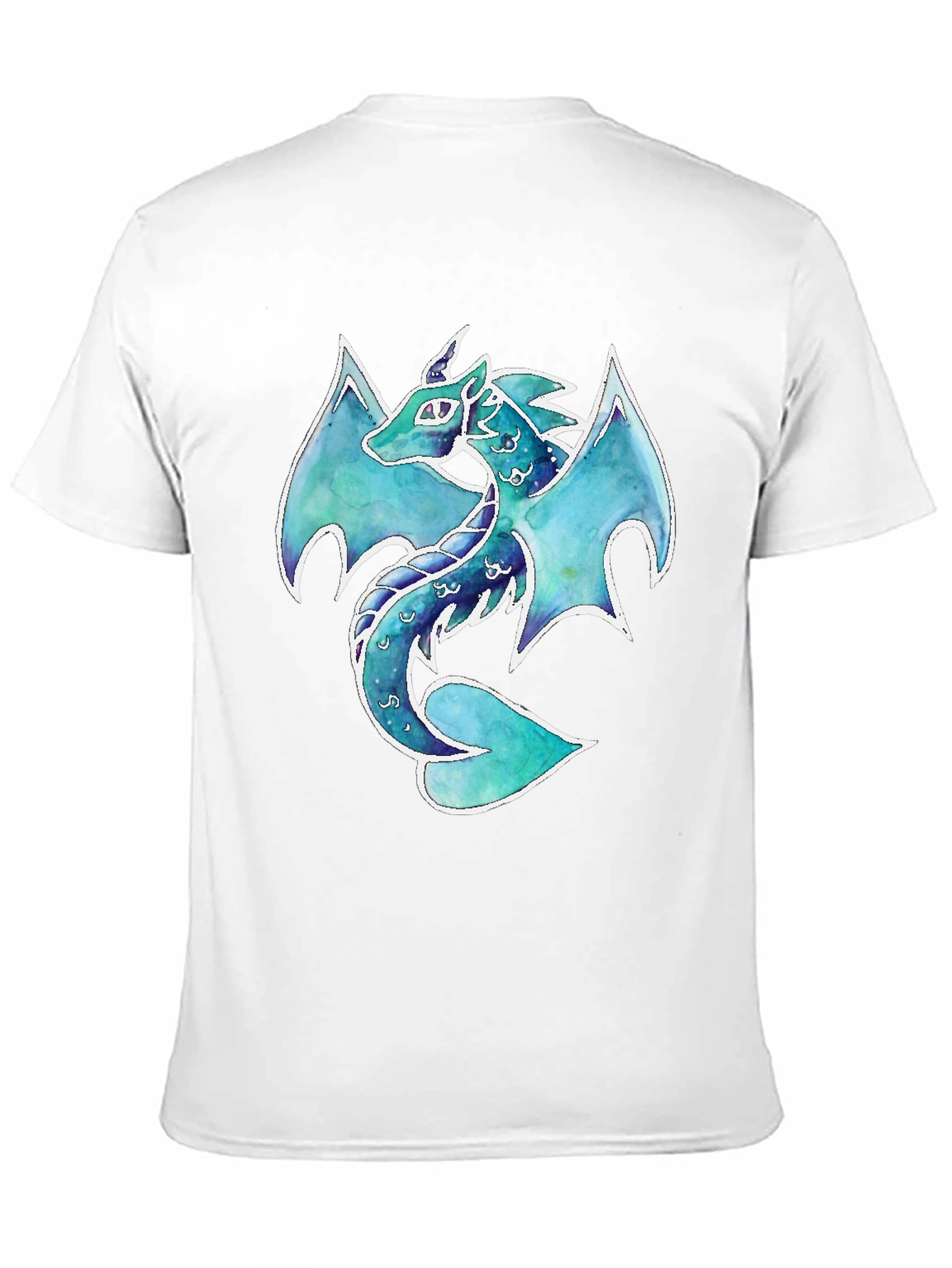 Dragon Graphic Print T-Shirt - Fantasy Apparel