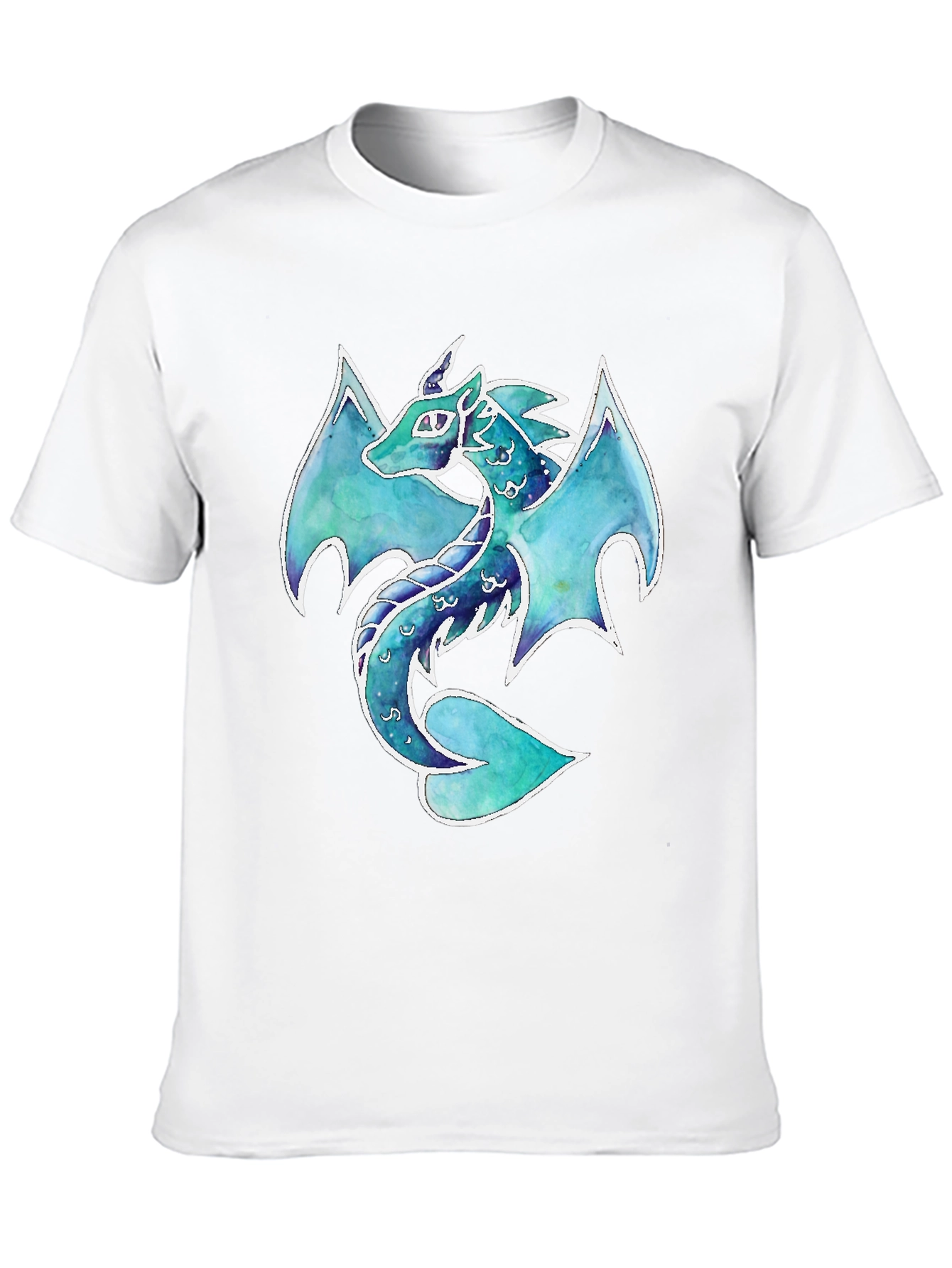 Dragon Graphic Print T-Shirt - Fantasy Apparel