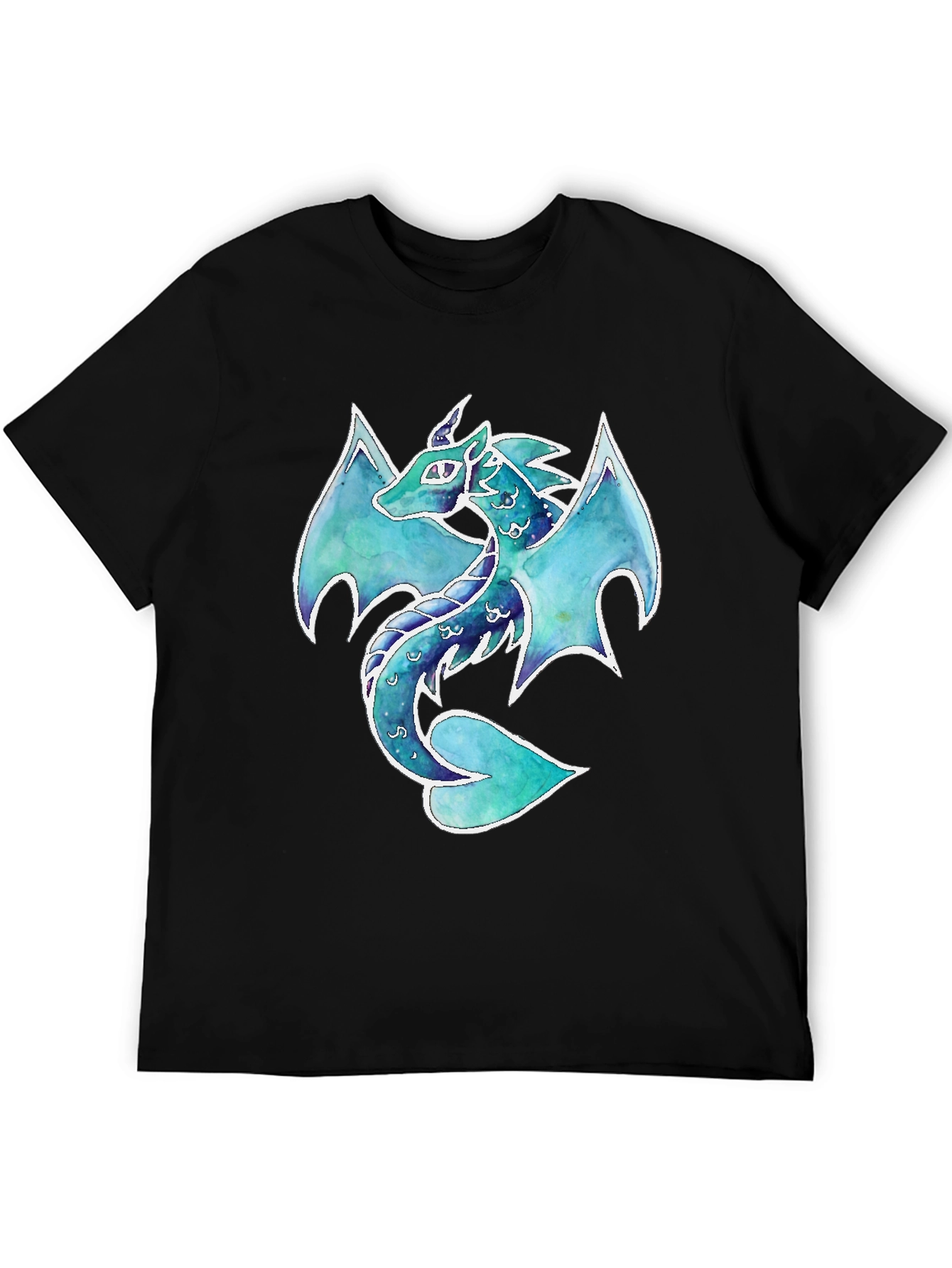 Dragon Graphic Print T-Shirt - Fantasy Apparel