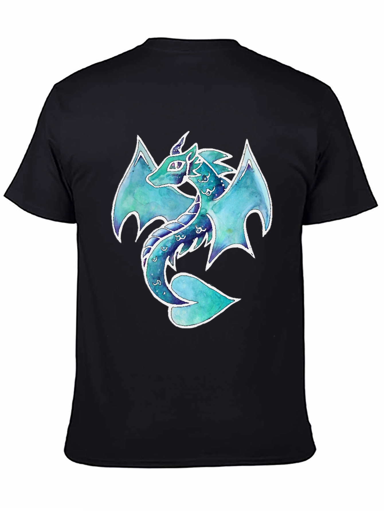 Dragon Graphic Print T-Shirt - Fantasy Apparel