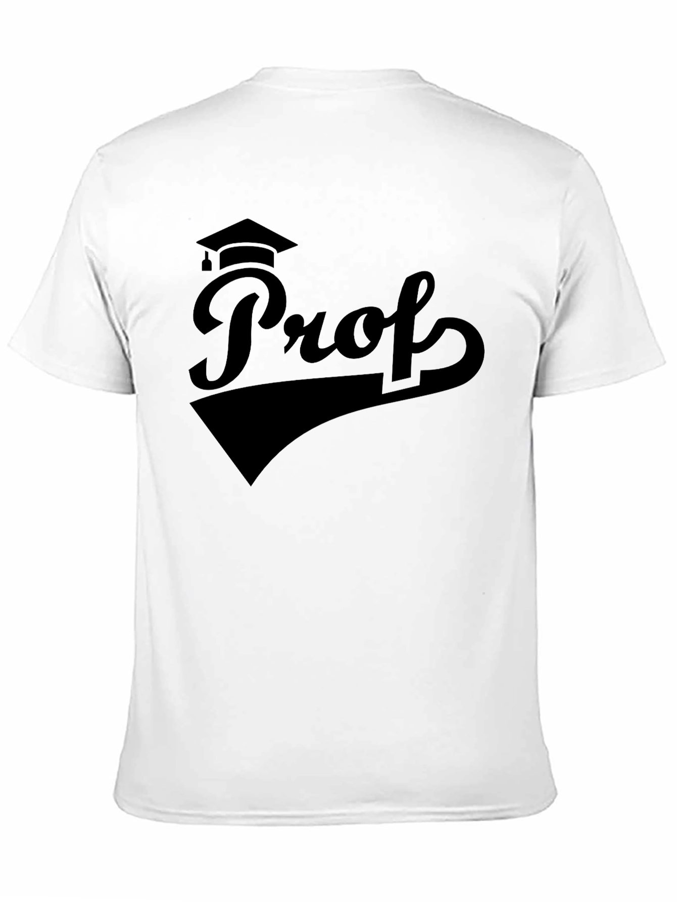 Professor Grad Cap T-Shirt - Academic Apparel