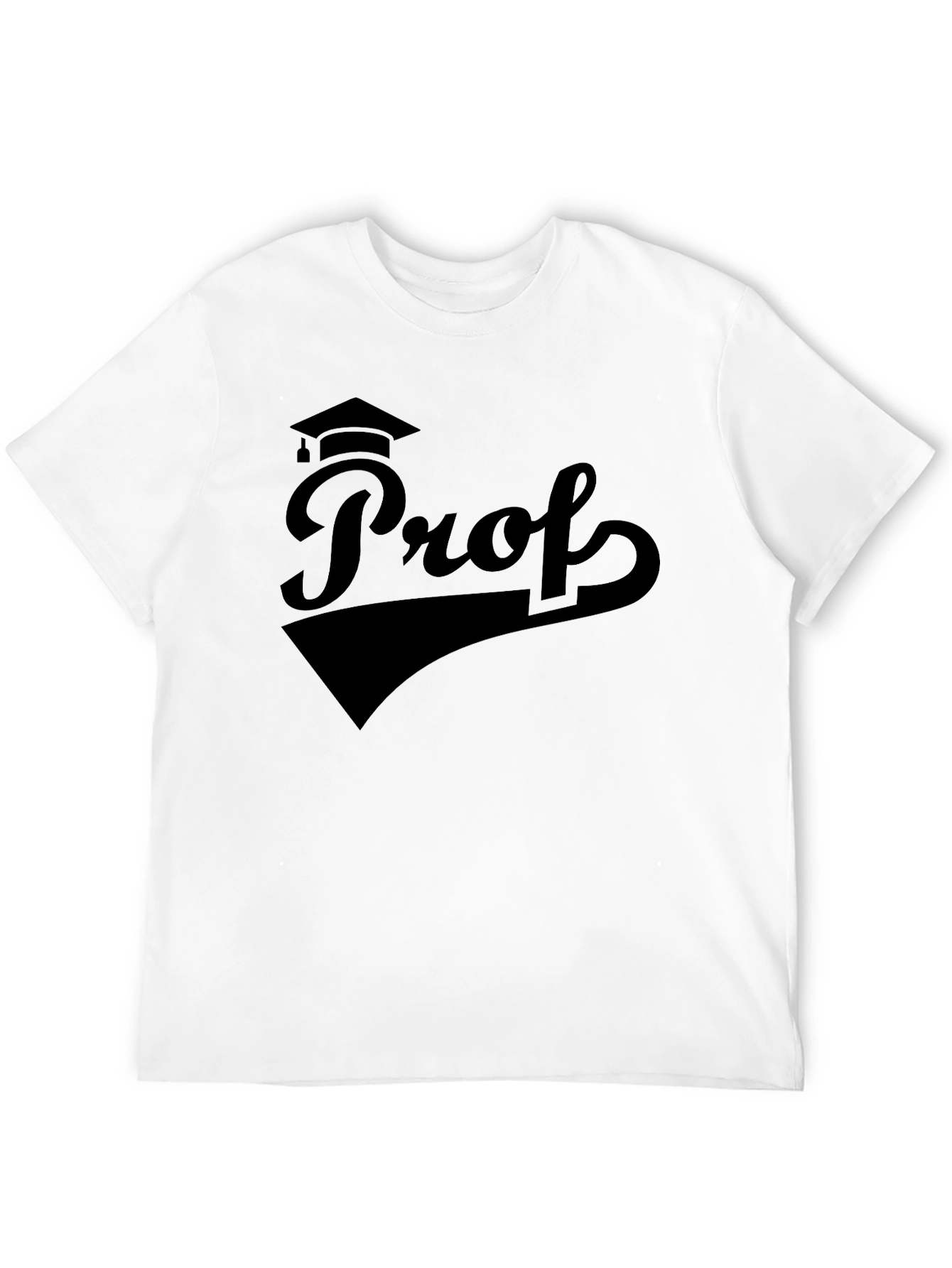 Professor Grad Cap T-Shirt - Academic Apparel