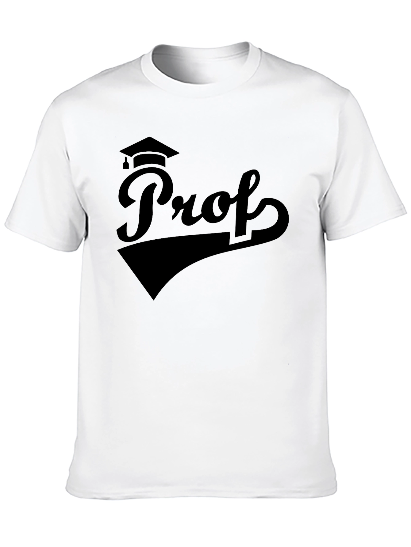 Professor Grad Cap T-Shirt - Academic Apparel
