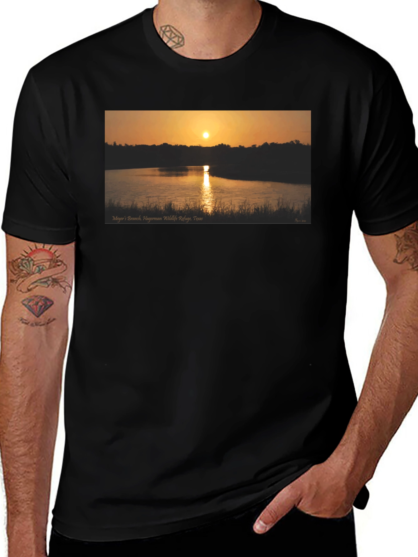 Sunset Lake T-Shirt