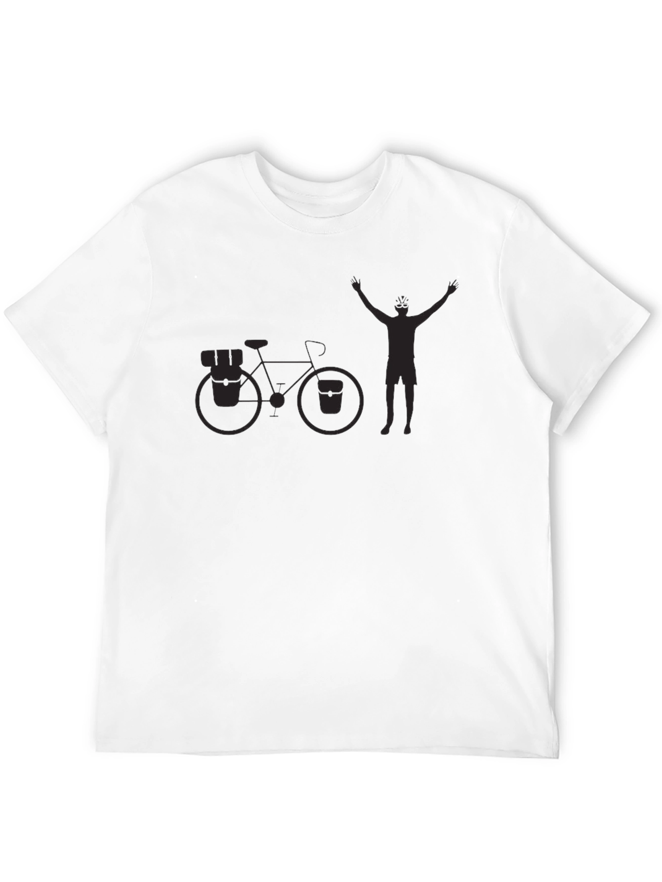 Mens Graphic Tee: Bicycle Triumph Design