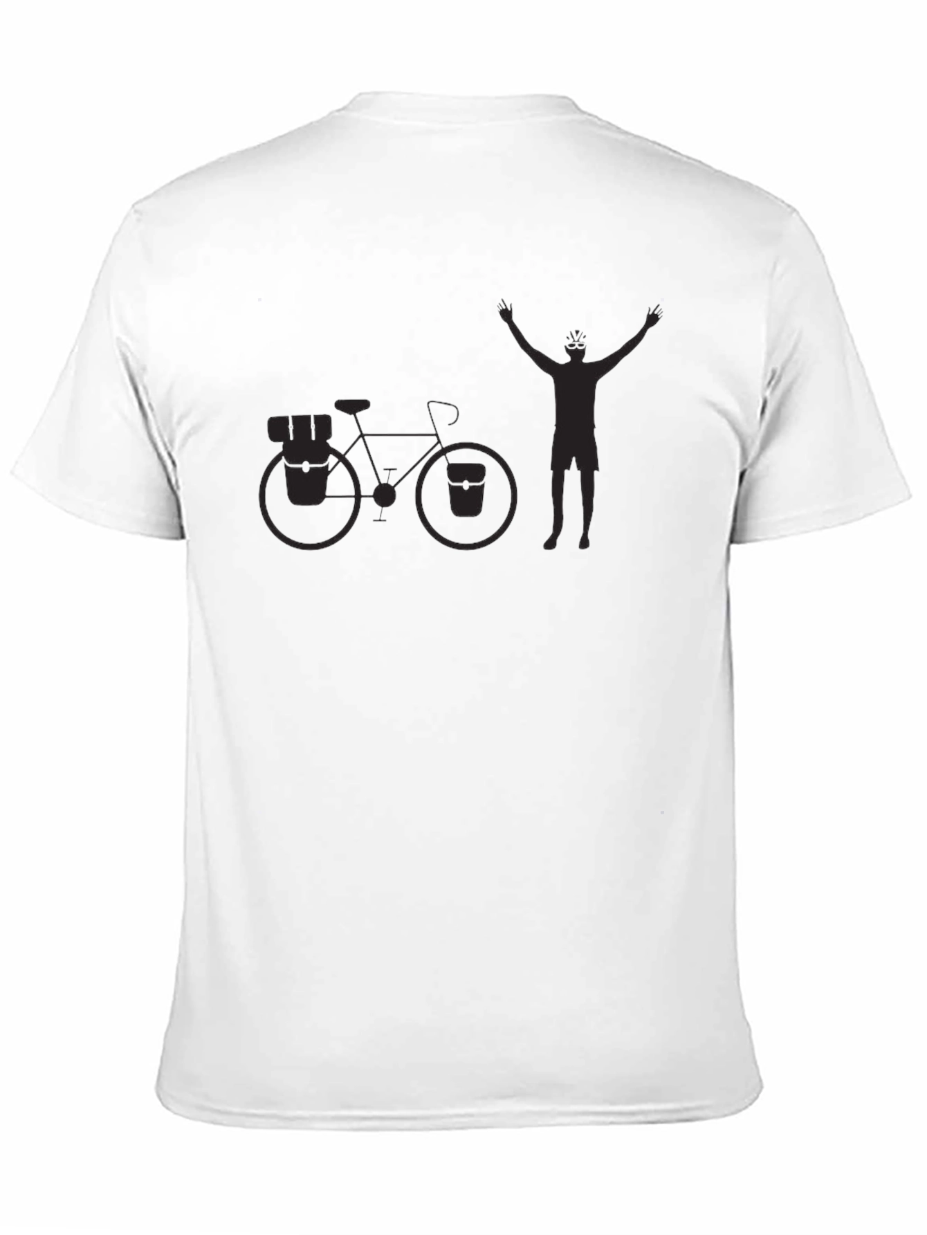 Mens Graphic Tee: Bicycle Triumph Design