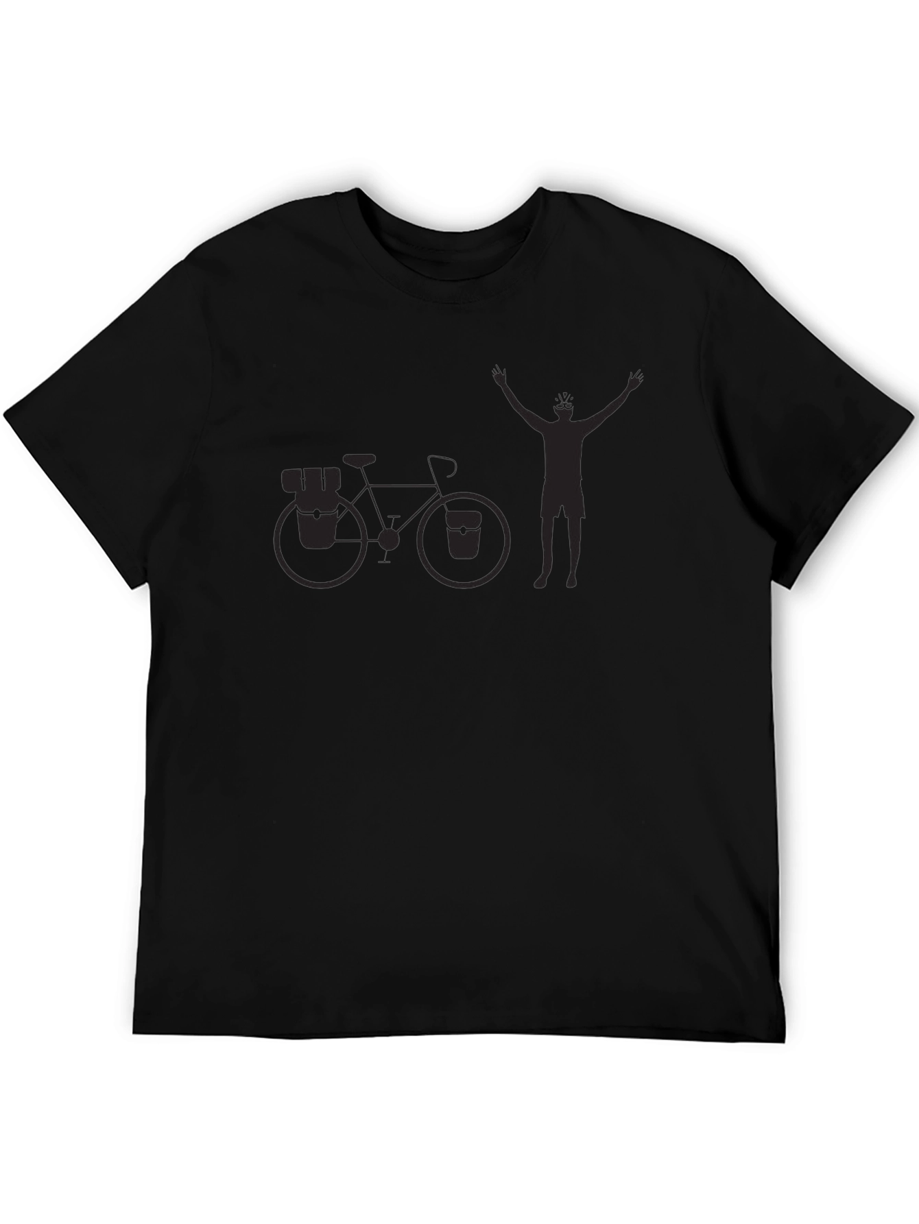 Mens Graphic Tee: Bicycle Triumph Design