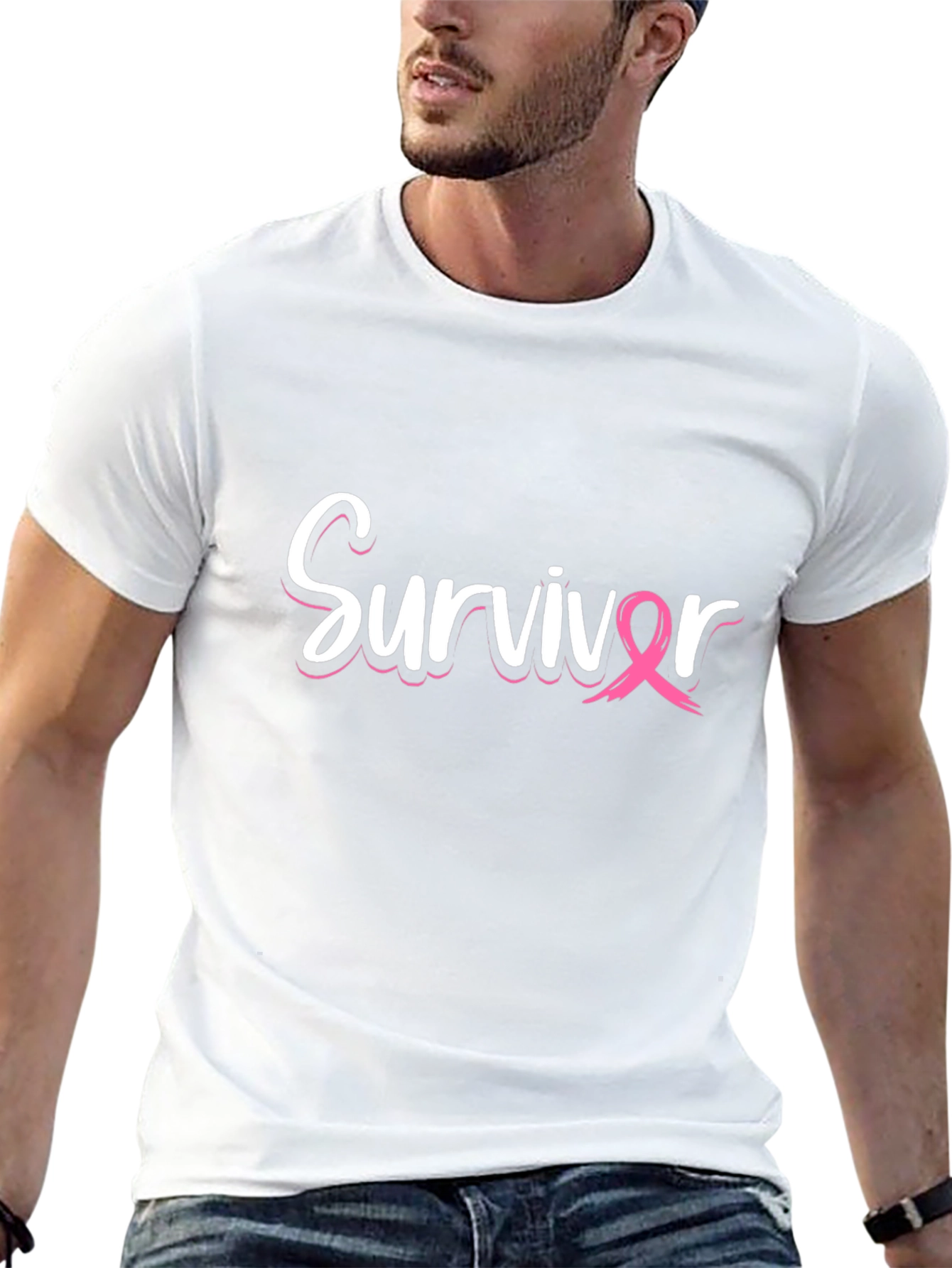 Survivor Breast Cancer Awareness T-Shirt