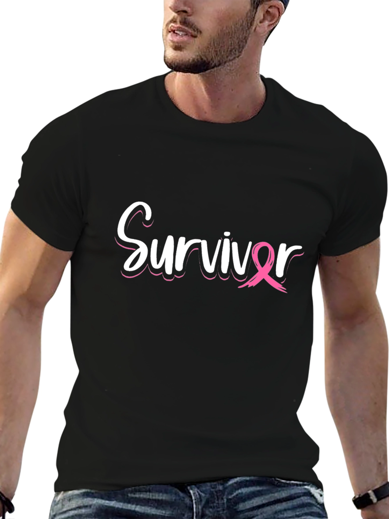Survivor Breast Cancer Awareness T-Shirt