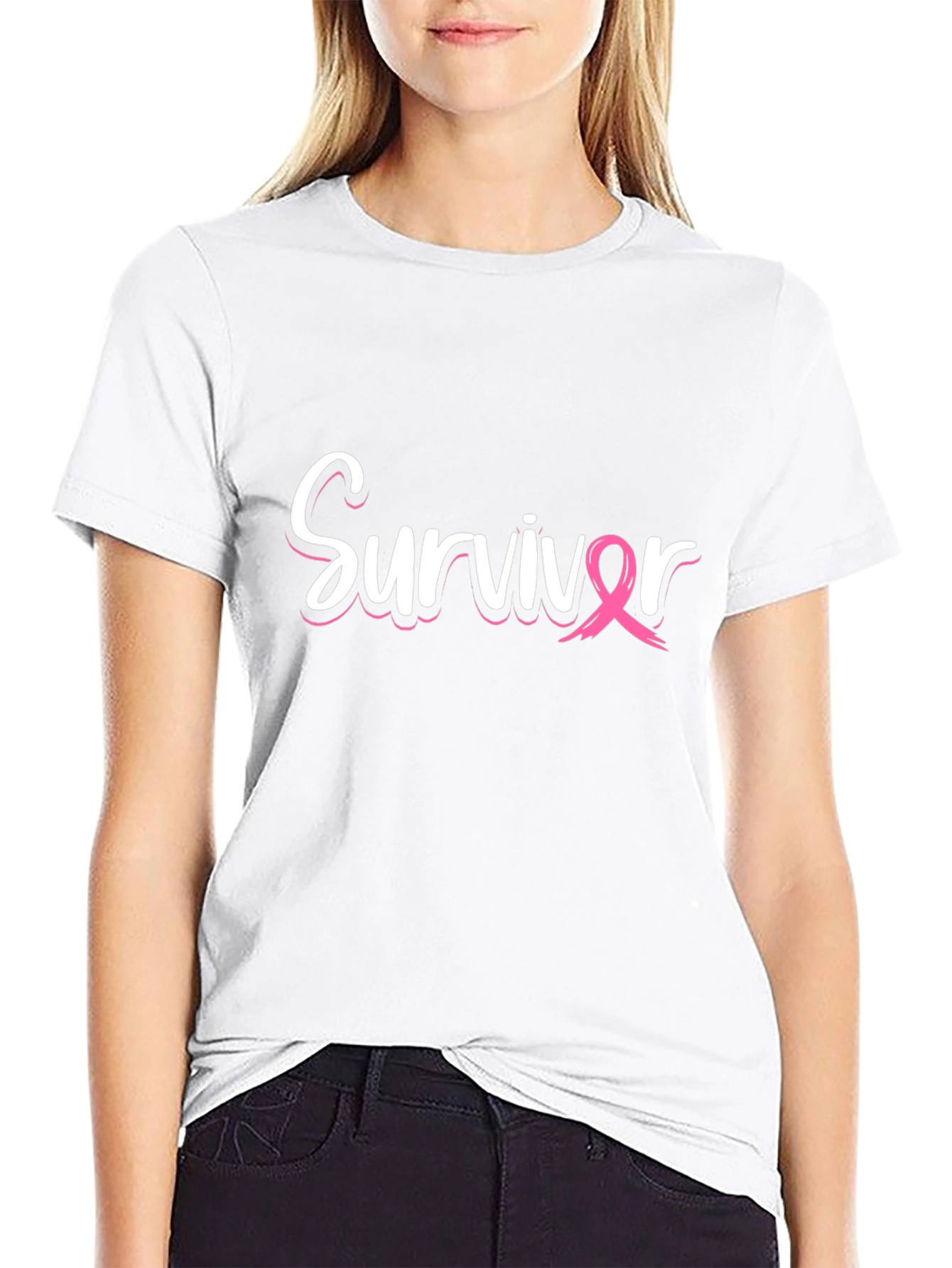 Survivor Breast Cancer Awareness T-Shirt
