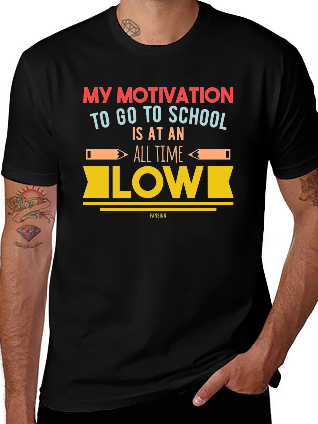 Motivation School T-Shirt - All Time Low