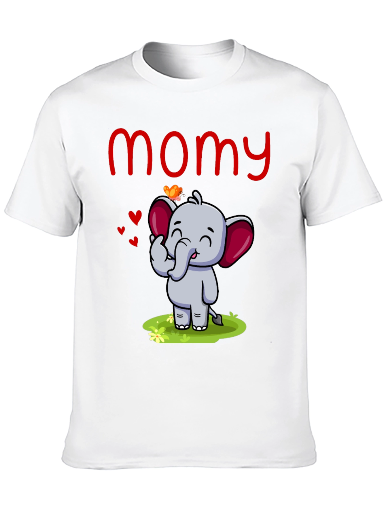 Cute Mommy Elephant T-Shirt