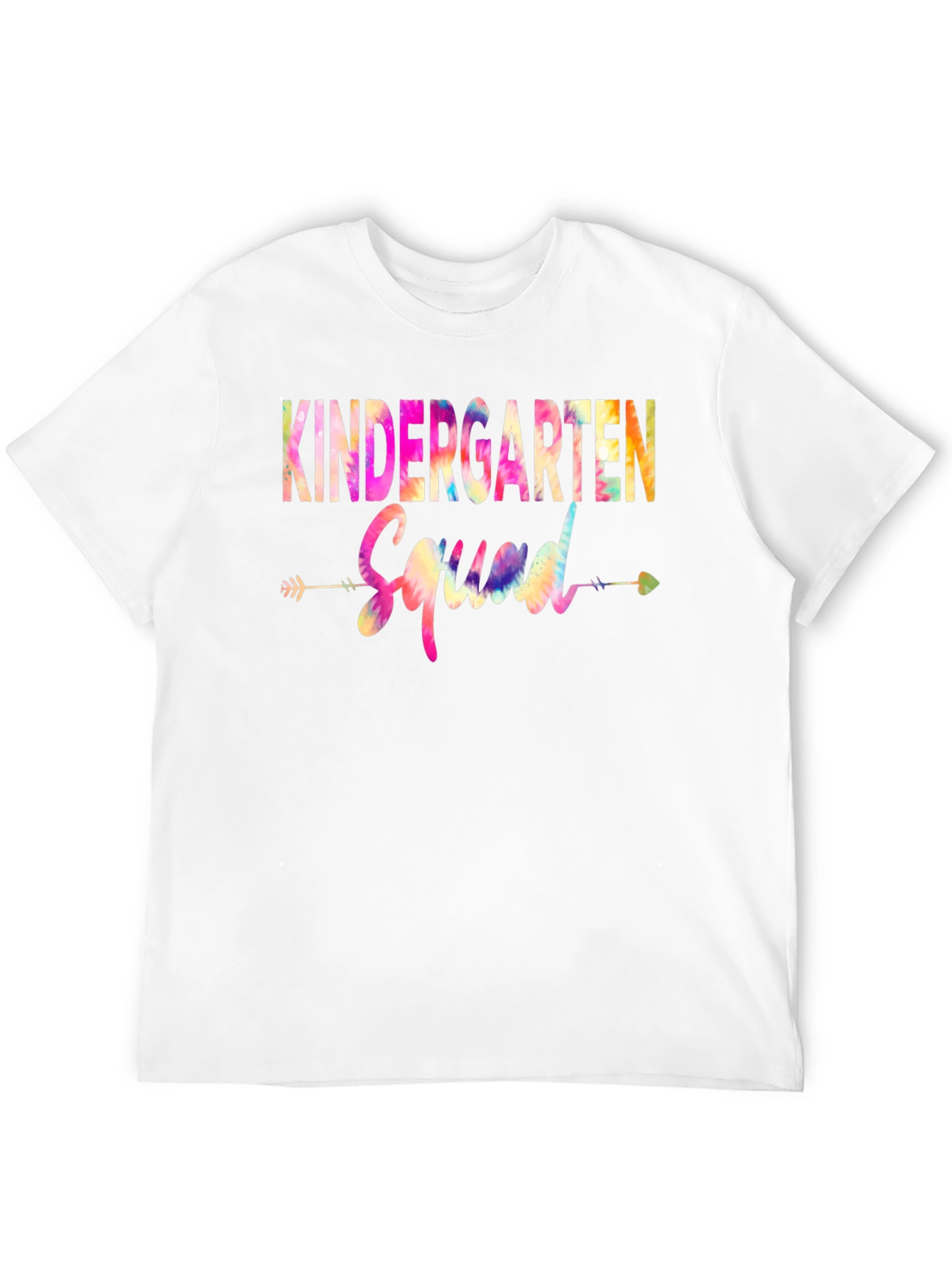 Kindergarten Squad Tie-Dye T-Shirt