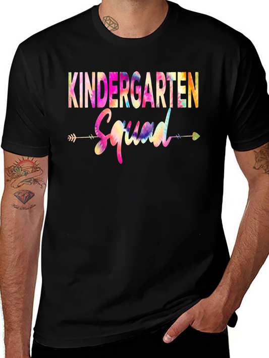 Kindergarten Squad Tie-Dye T-Shirt
