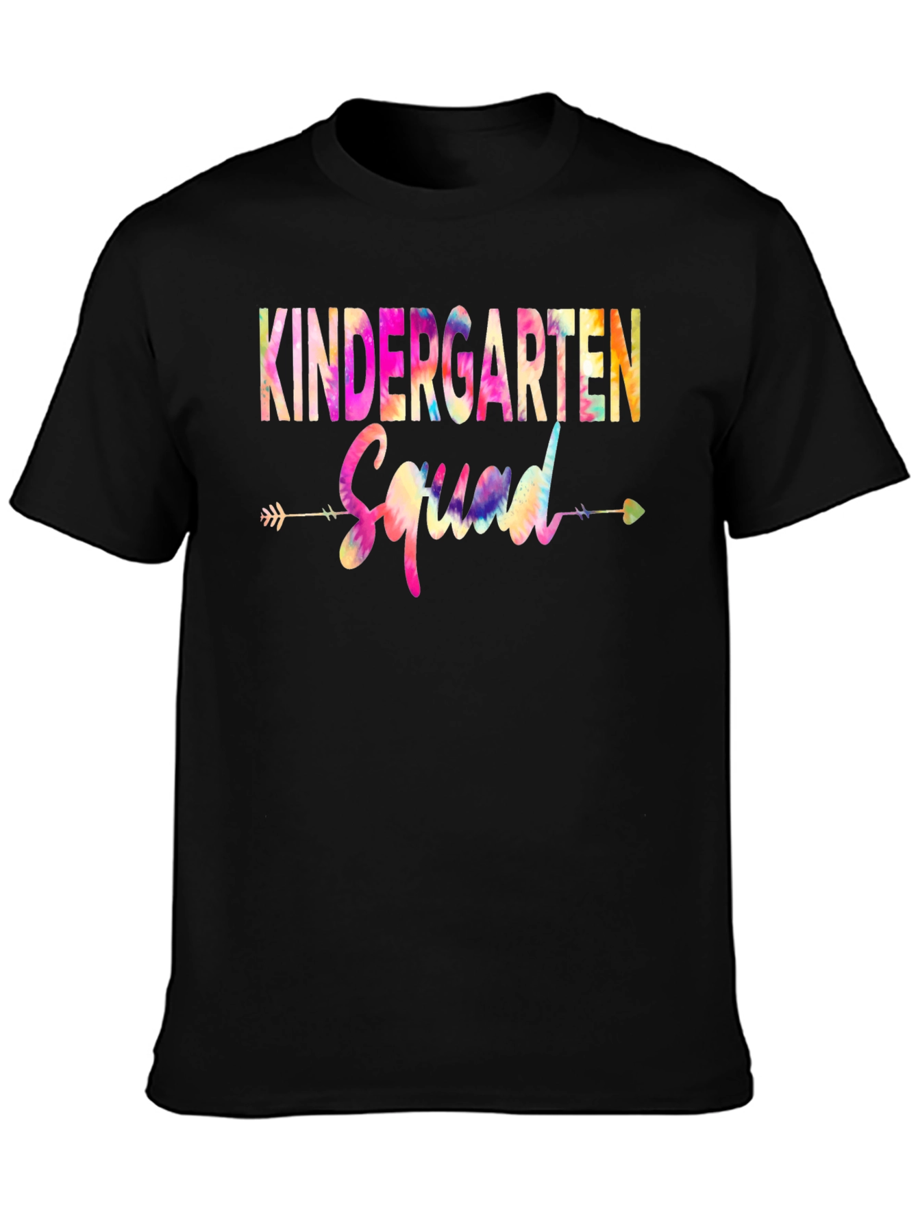 Kindergarten Squad Tie-Dye T-Shirt