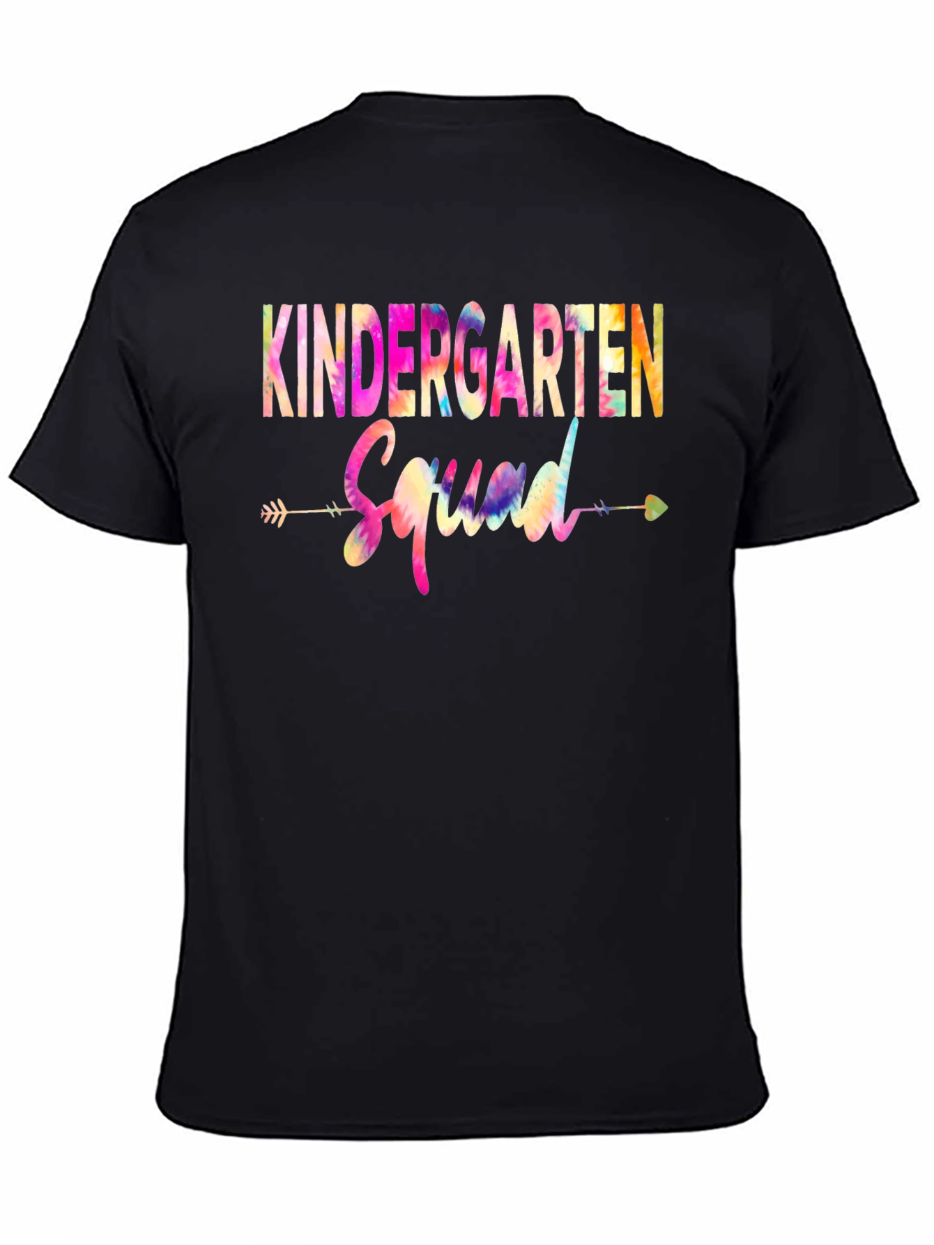 Kindergarten Squad Tie-Dye T-Shirt