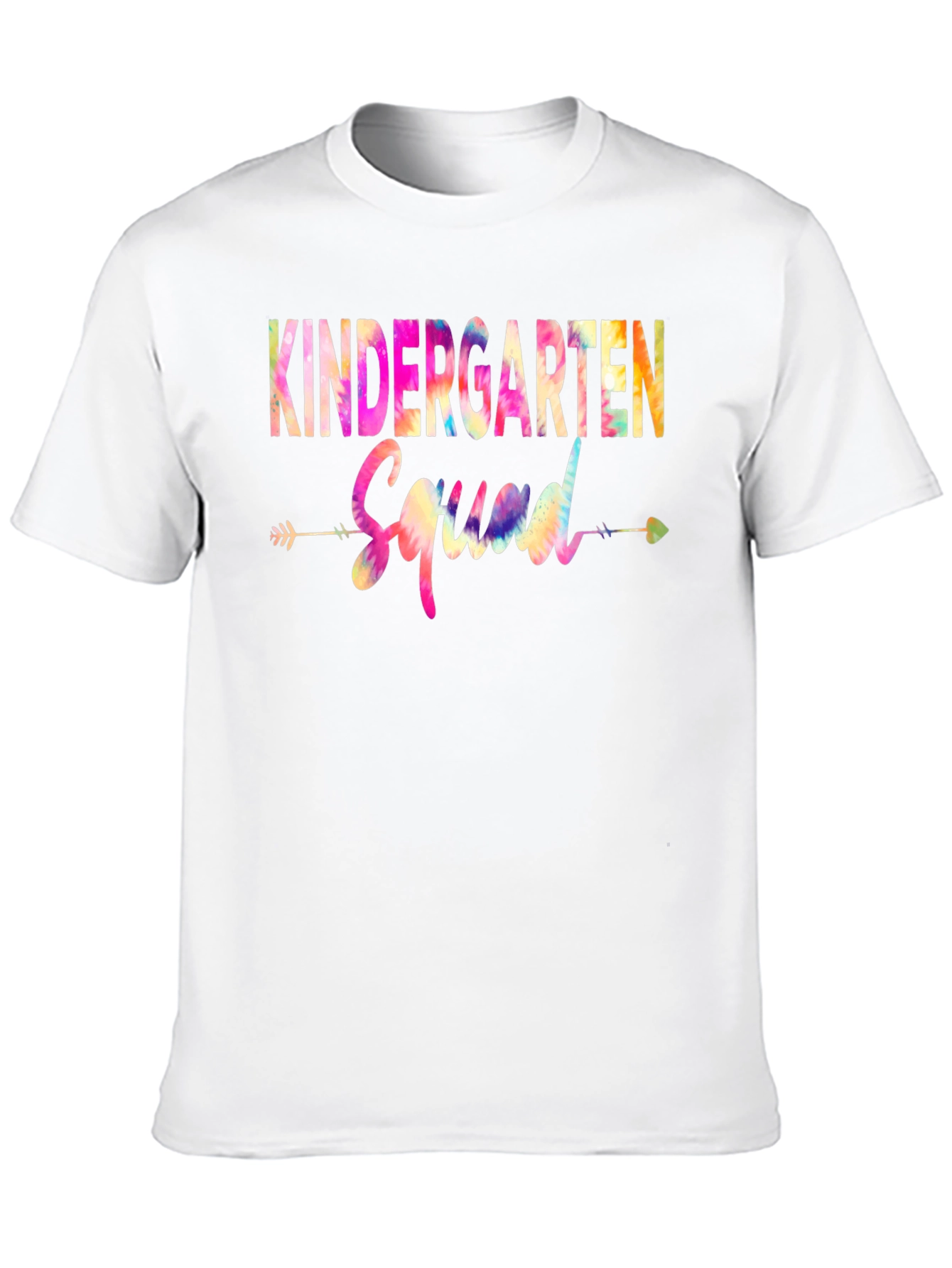 Kindergarten Squad Tie-Dye T-Shirt
