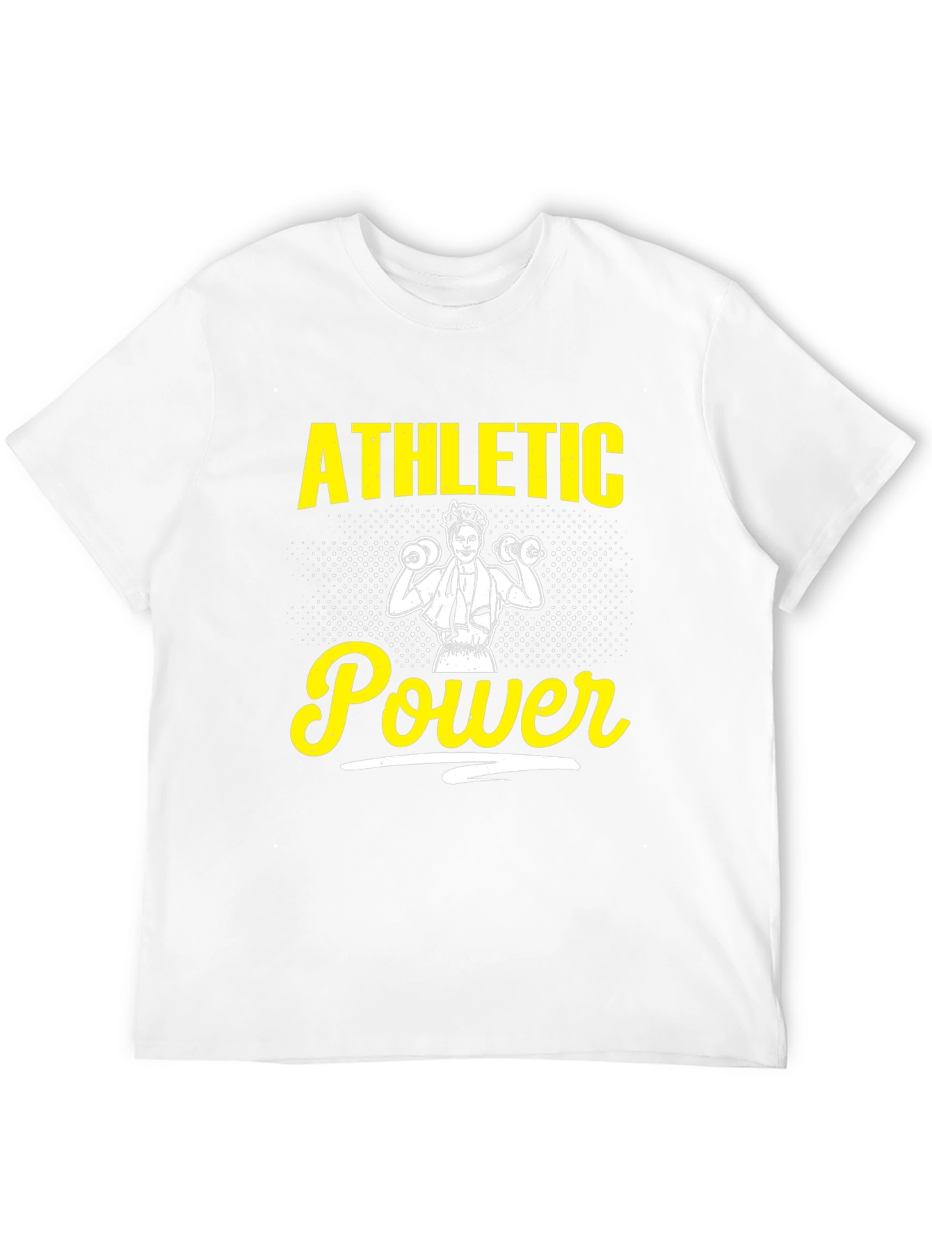 Athletic Power Black T-Shirt - Workout Apparel