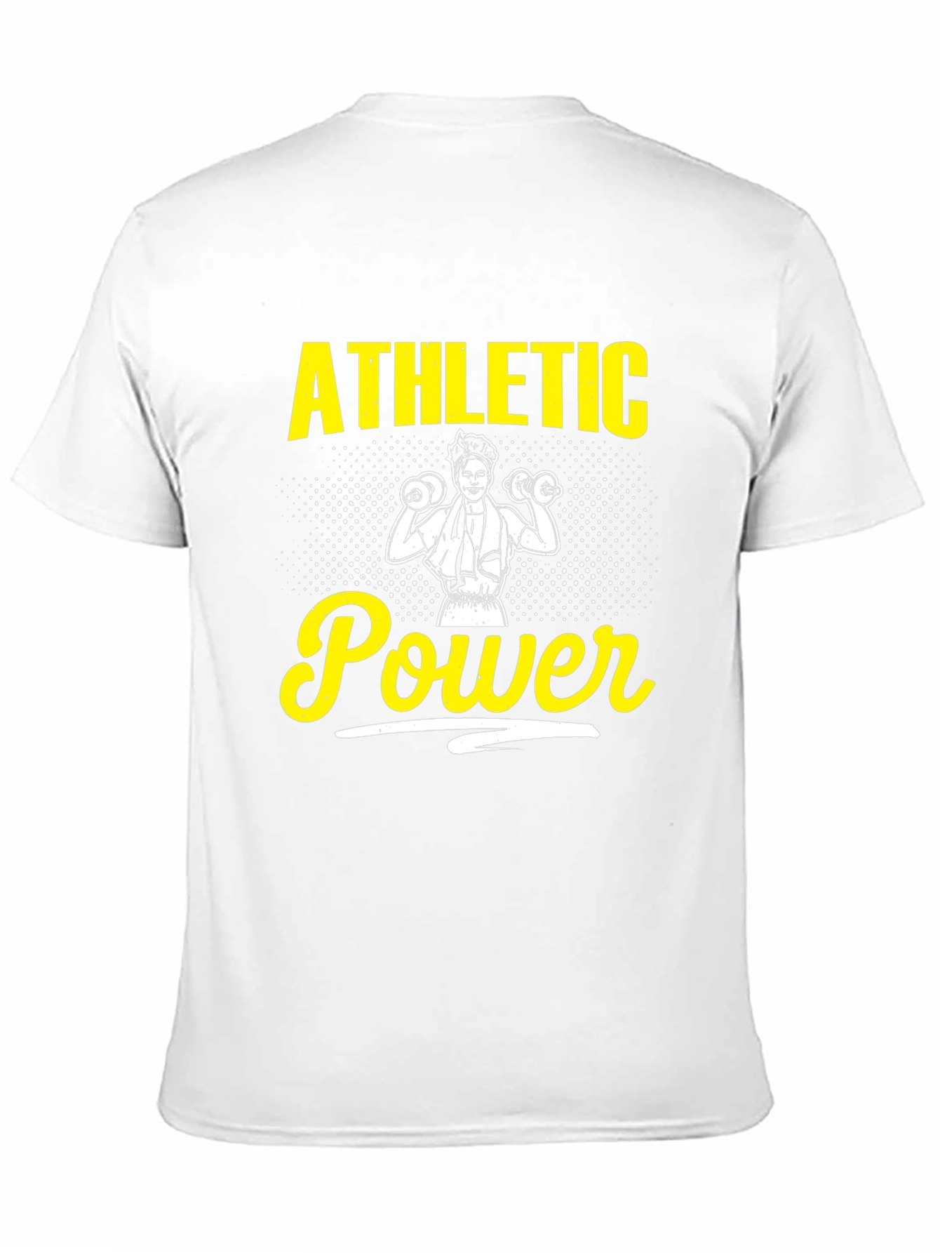 Athletic Power Black T-Shirt - Workout Apparel