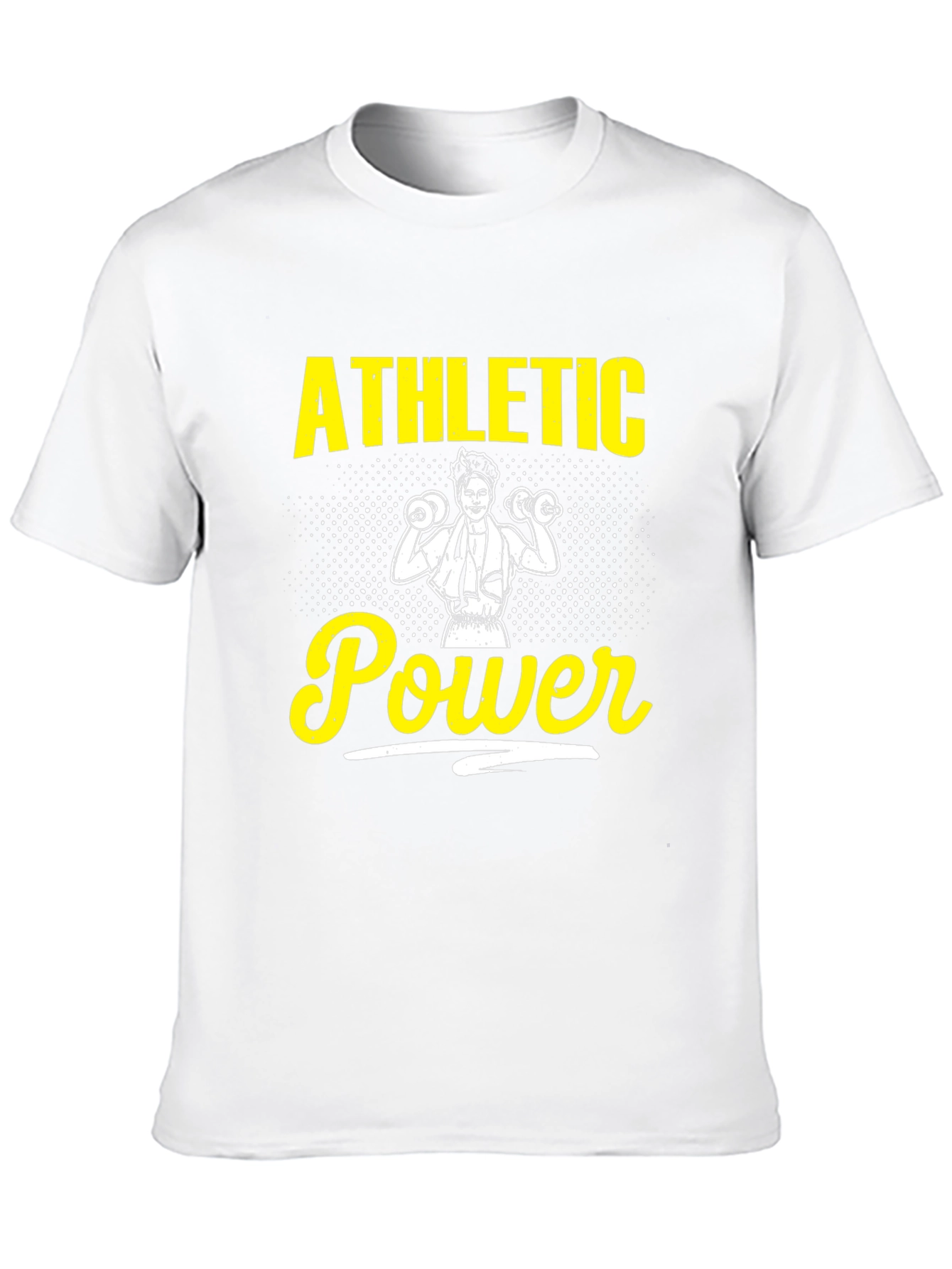 Athletic Power Black T-Shirt - Workout Apparel