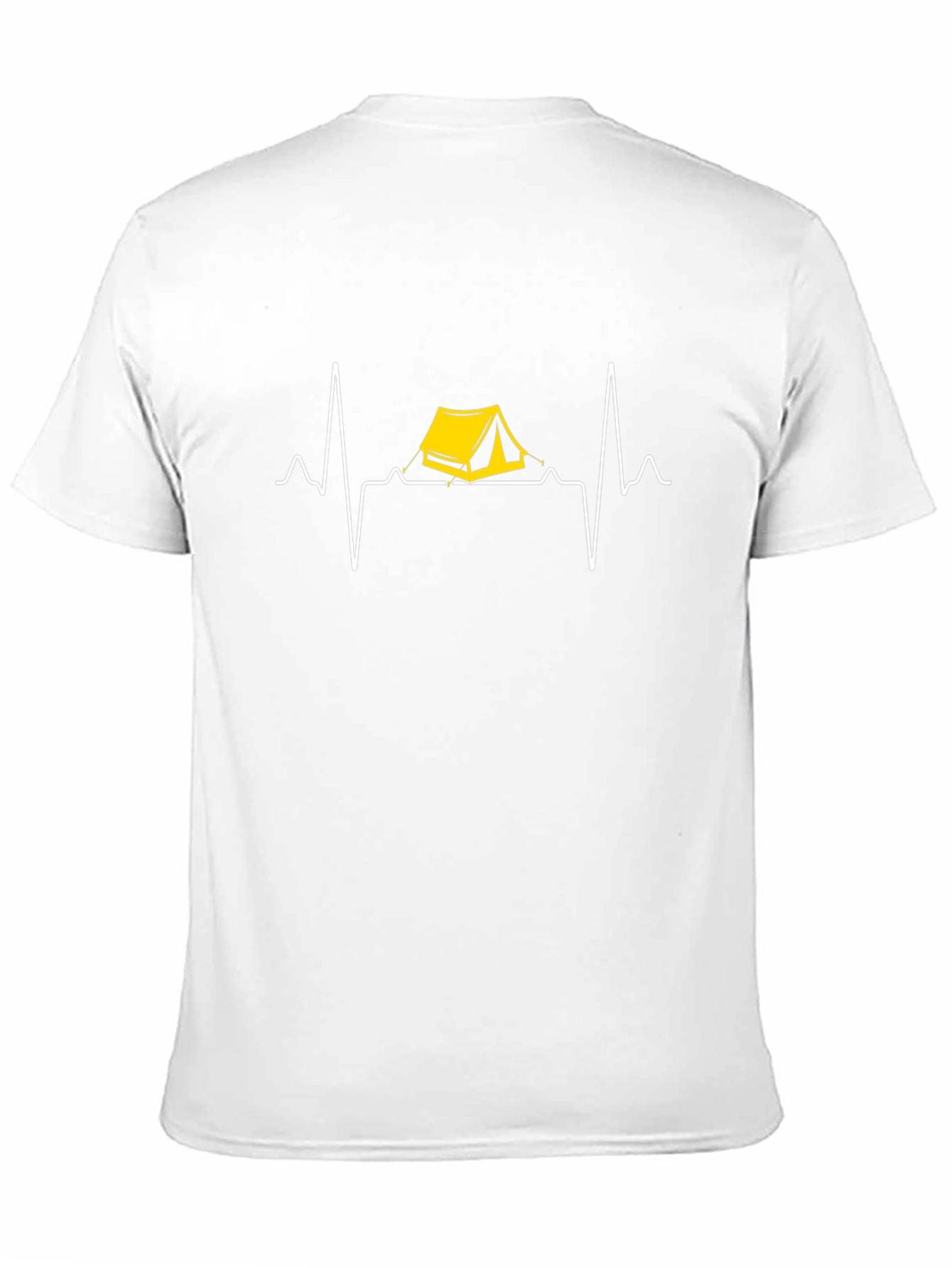Camping Heartbeat Graphic Tee