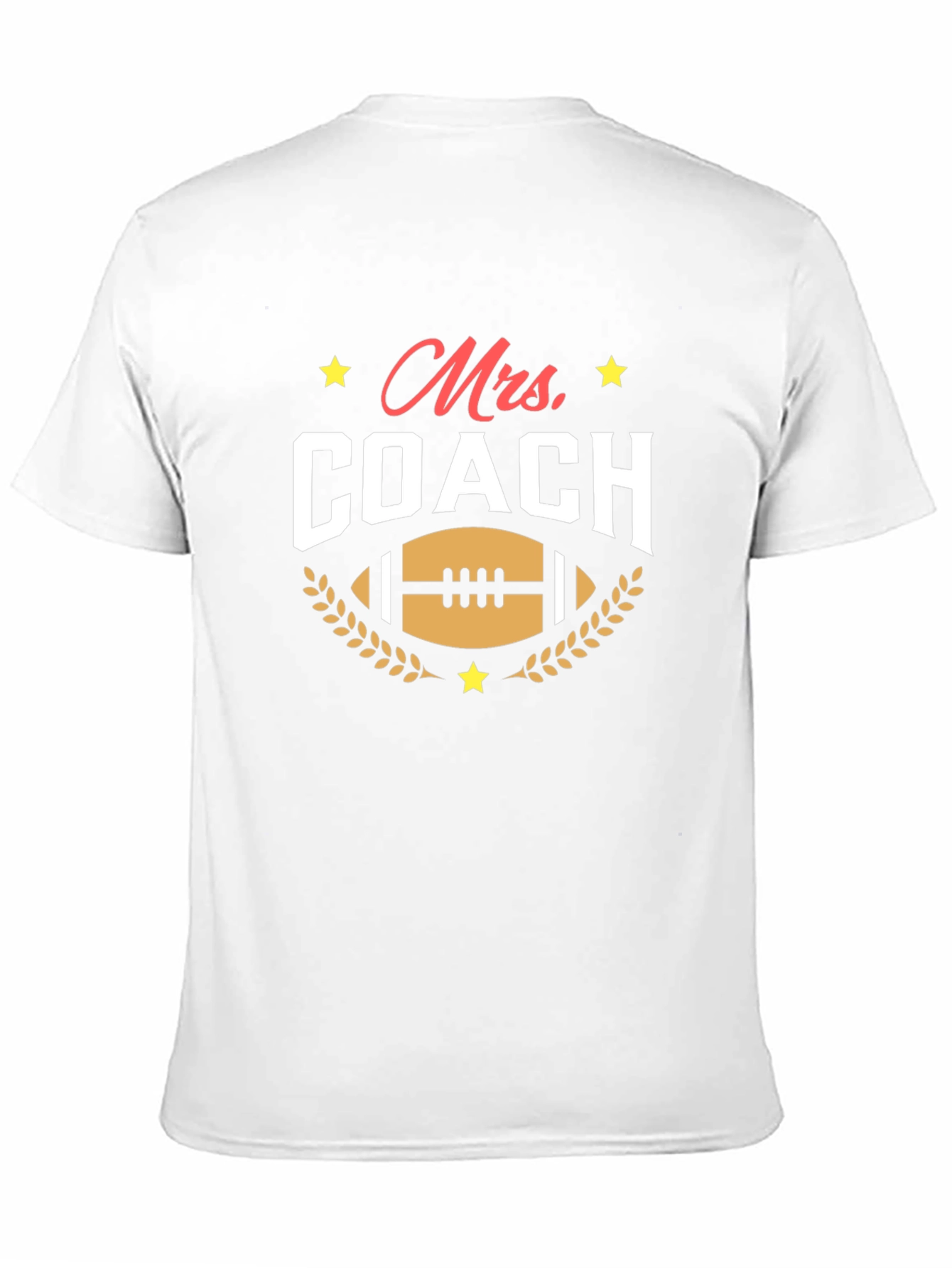 Mrs. Coach T-Shirt - Football Mom Tee
