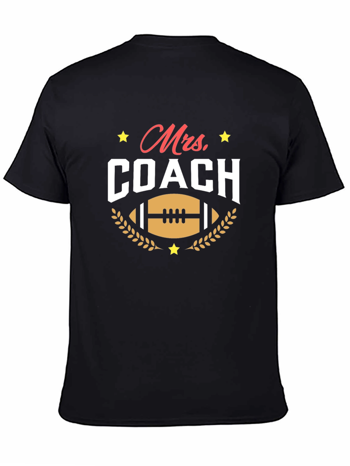 Mrs. Coach T-Shirt - Football Mom Tee