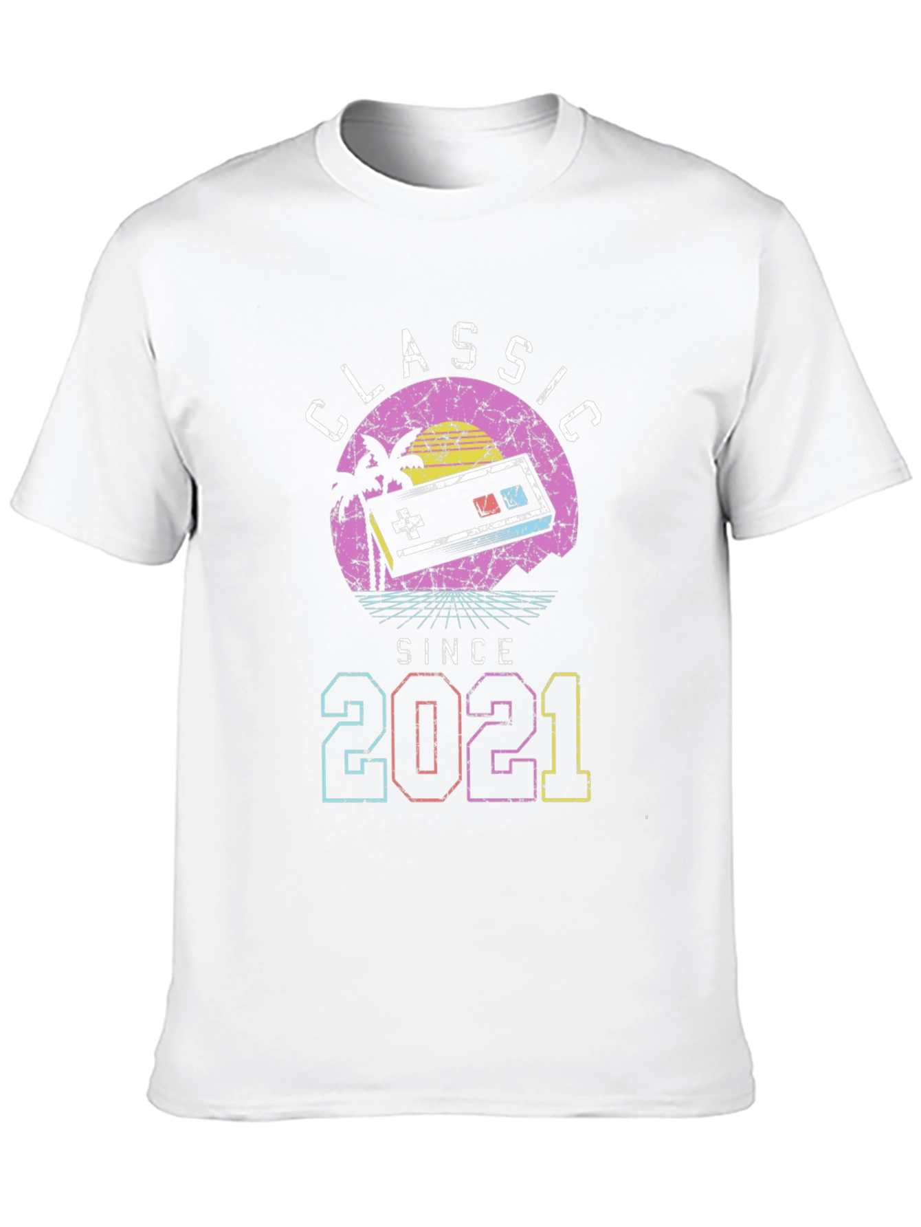 Classic Since 2021 Retro Gamer T-Shirt