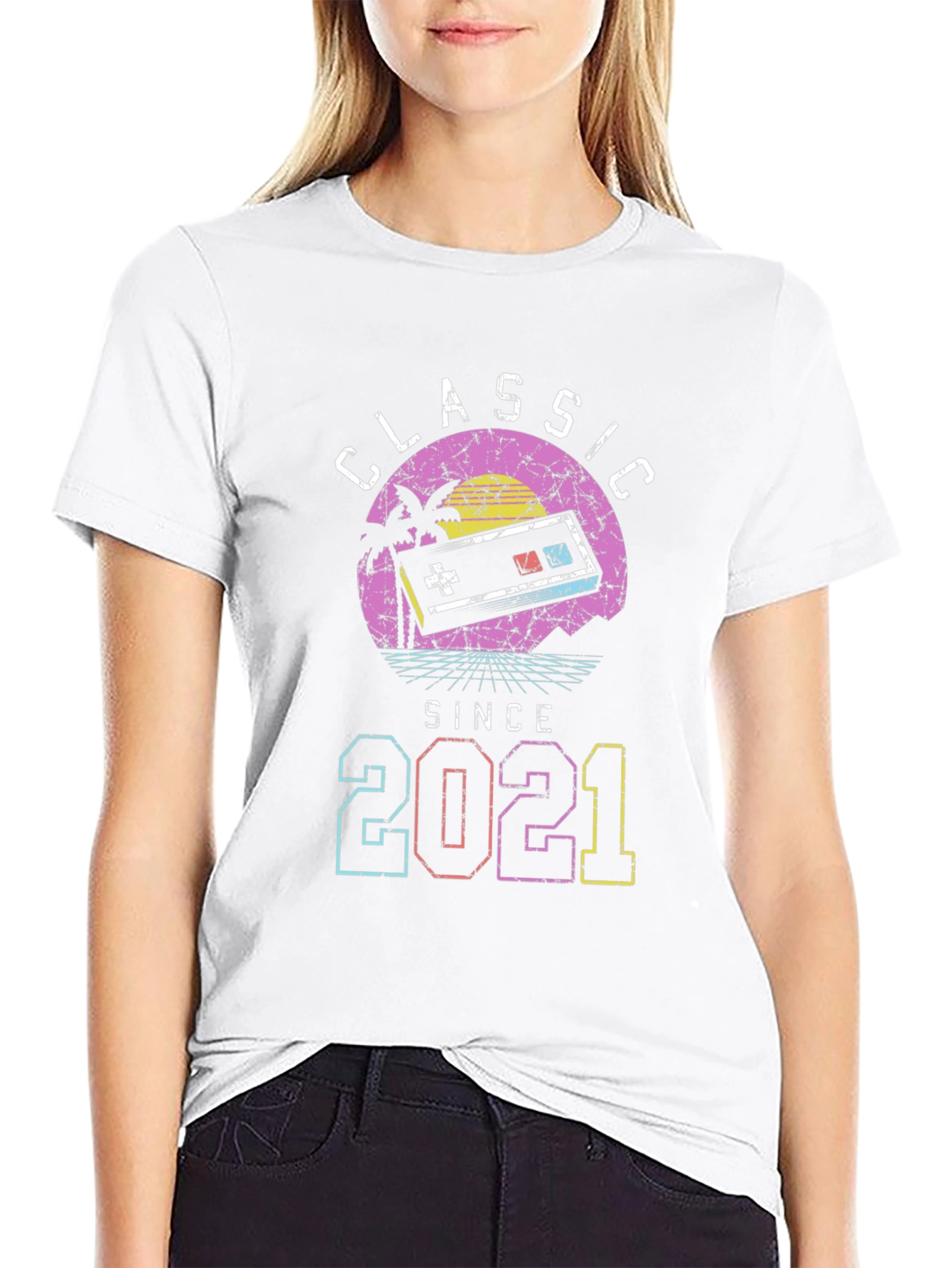 Classic Since 2021 Retro Gamer T-Shirt
