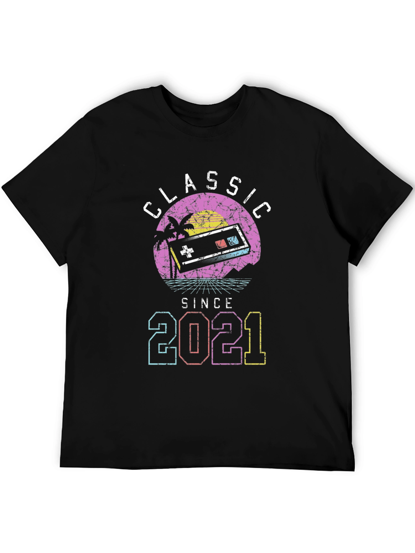 Classic Since 2021 Retro Gamer T-Shirt