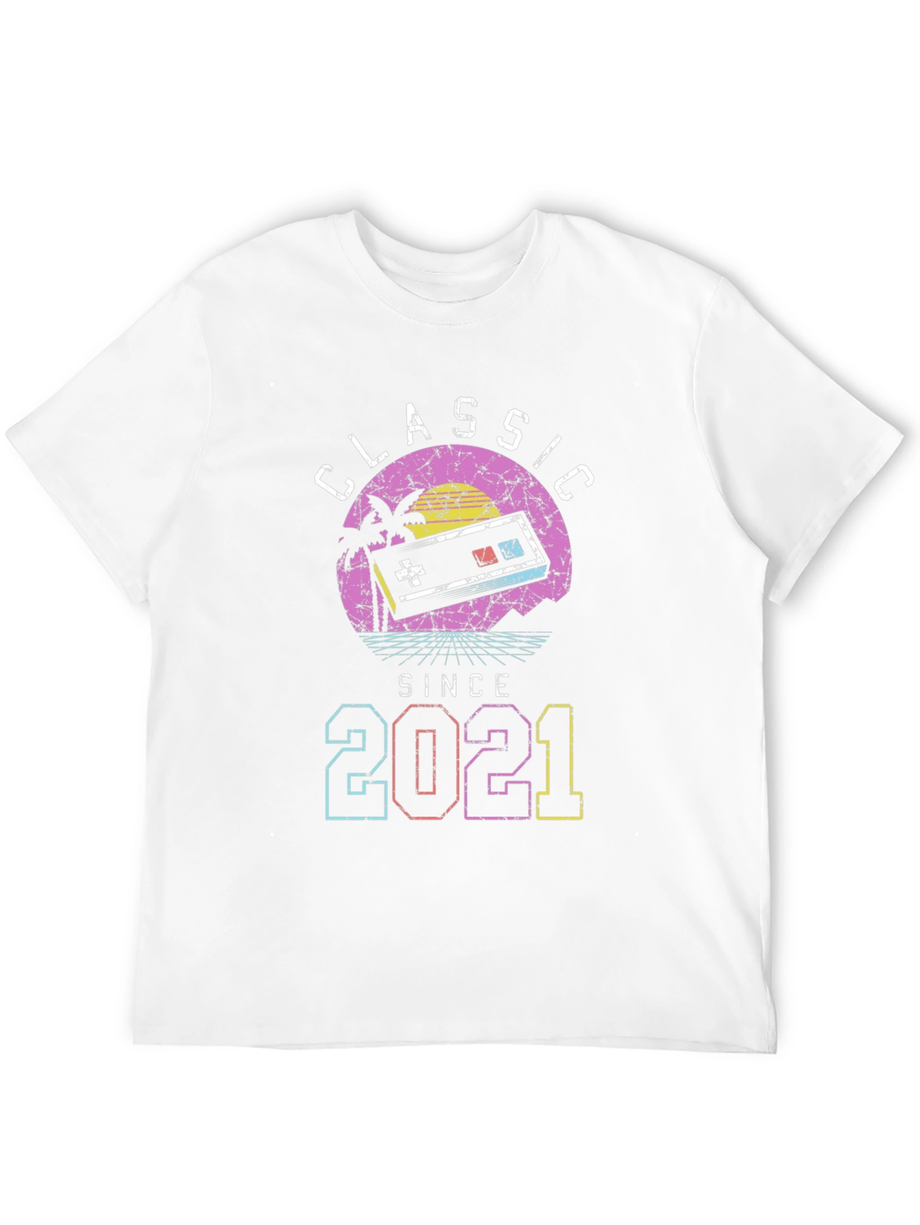 Classic Since 2021 Retro Gamer T-Shirt
