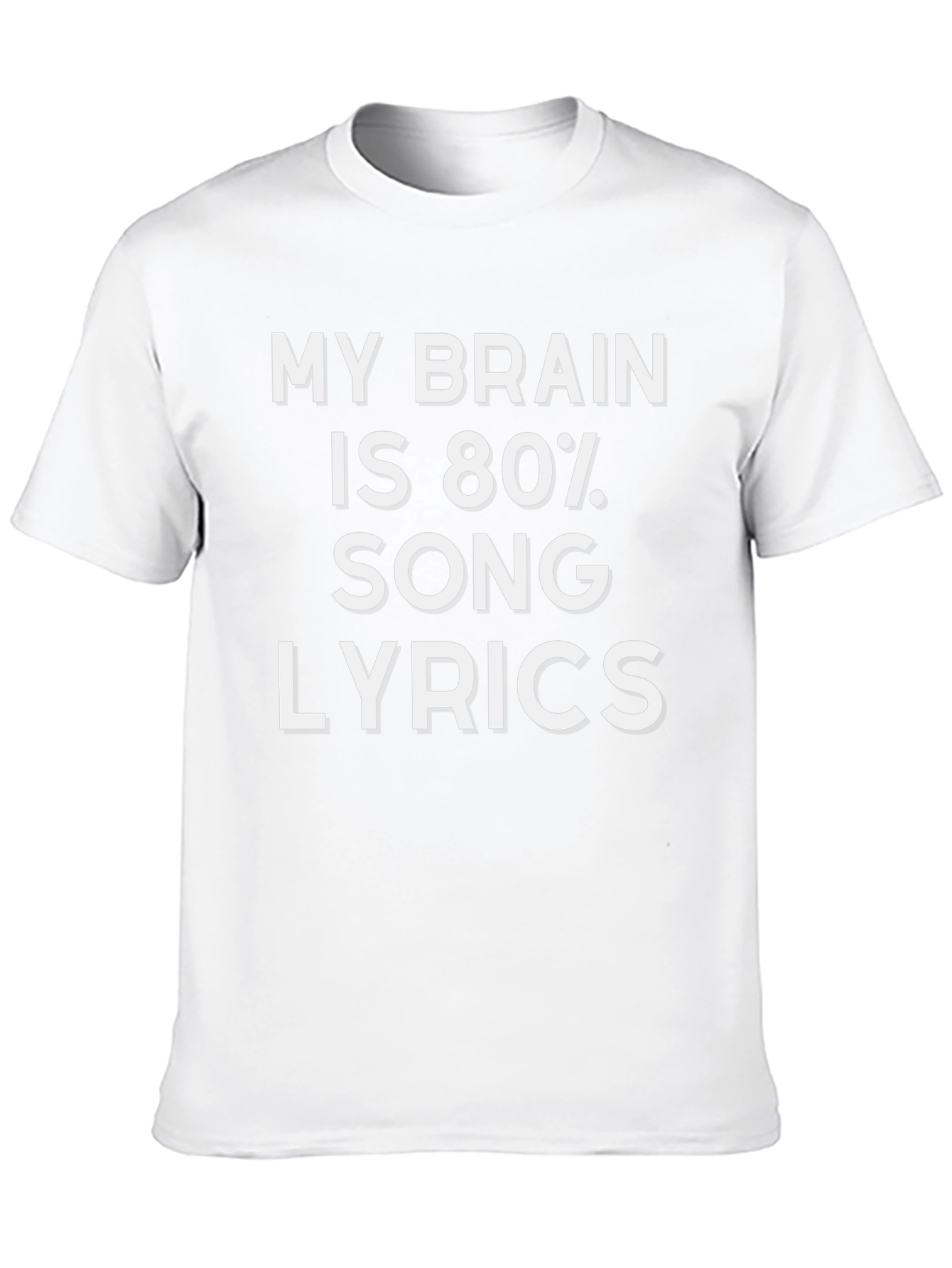 Song Lyric T-Shirt: Funny Music Lover Tee