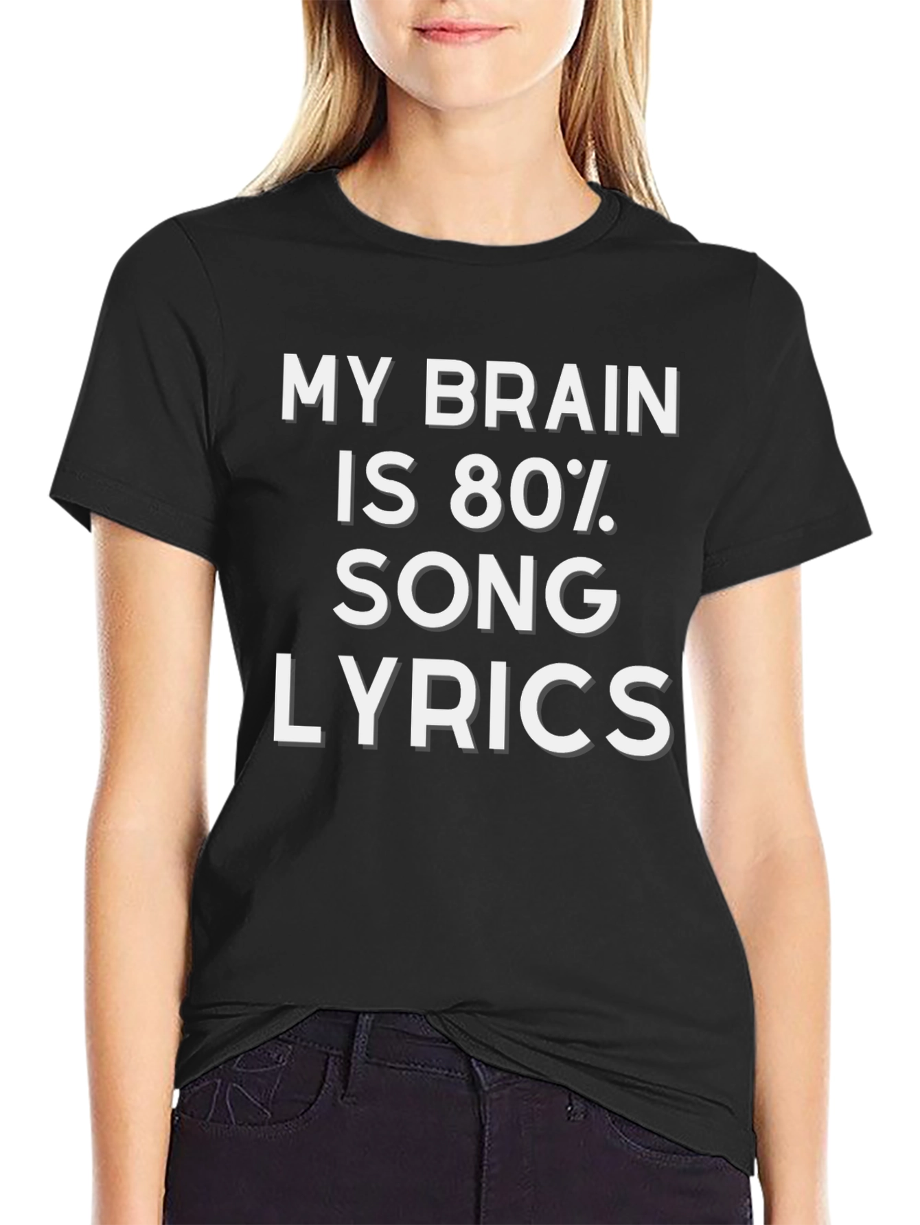 Song Lyric T-Shirt: Funny Music Lover Tee