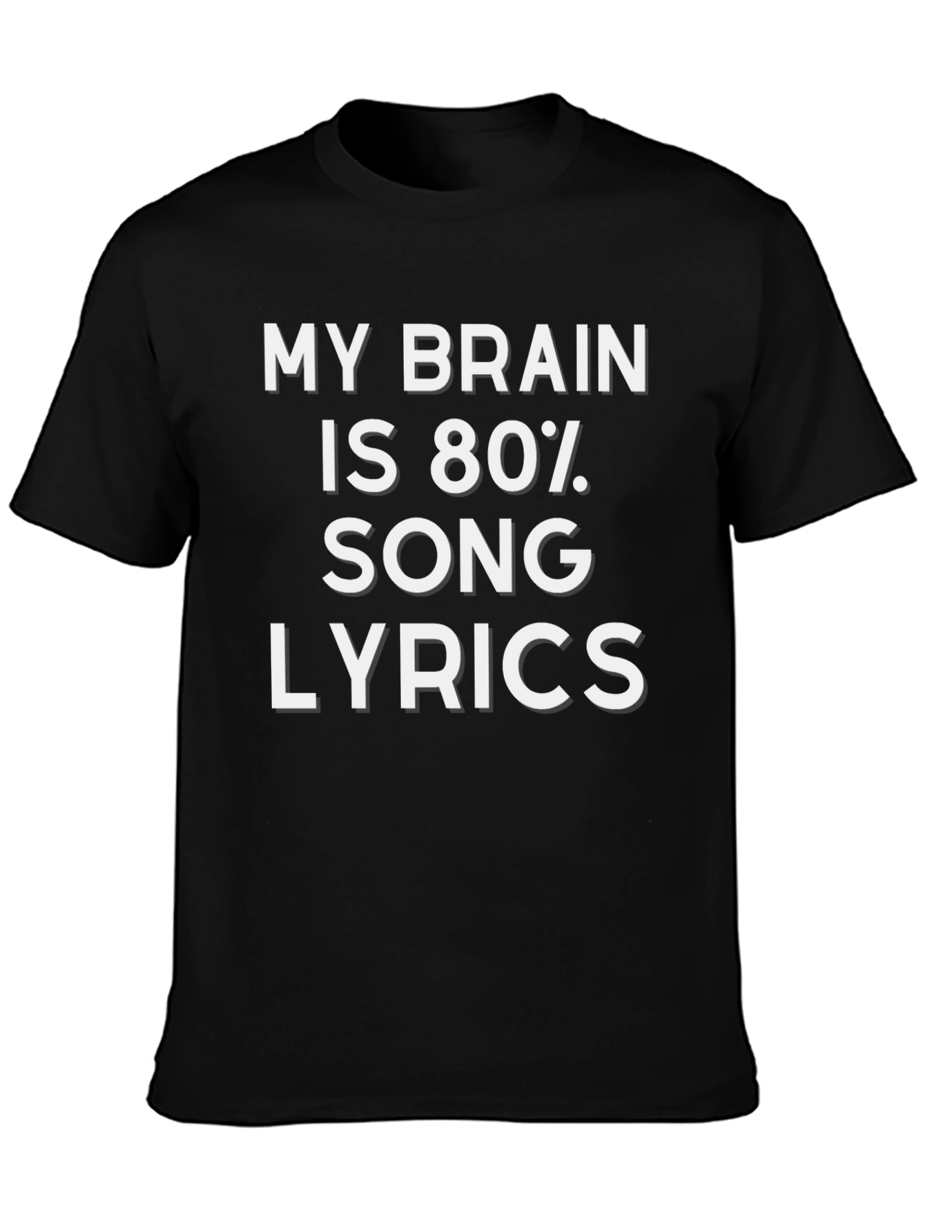 Song Lyric T-Shirt: Funny Music Lover Tee