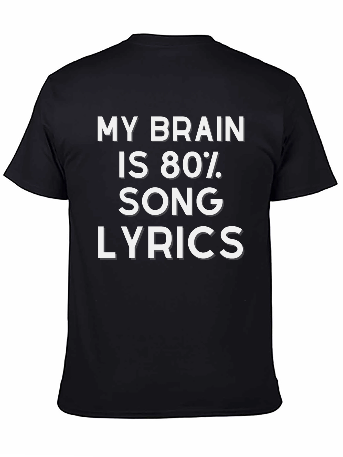 Song Lyric T-Shirt: Funny Music Lover Tee