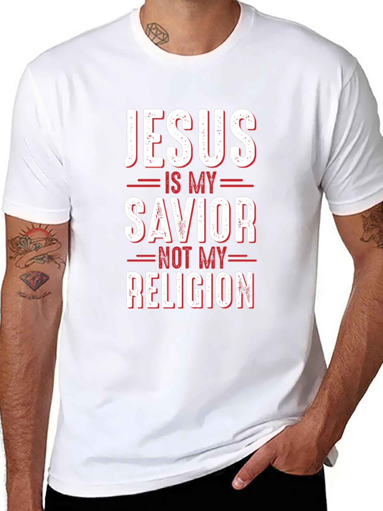 Jesus Is My Savior Graphic T-Shirt