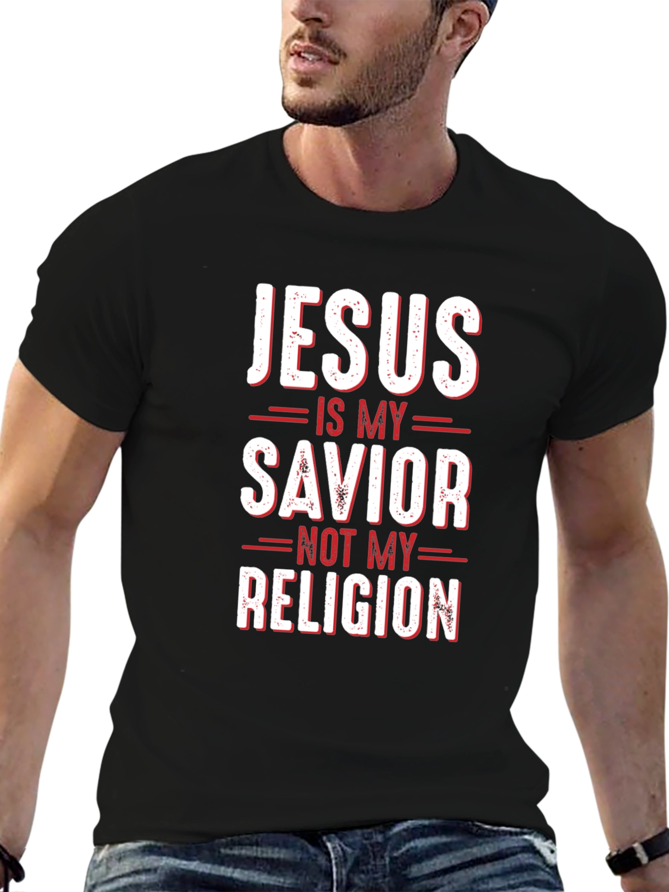 Jesus Is My Savior Graphic T-Shirt