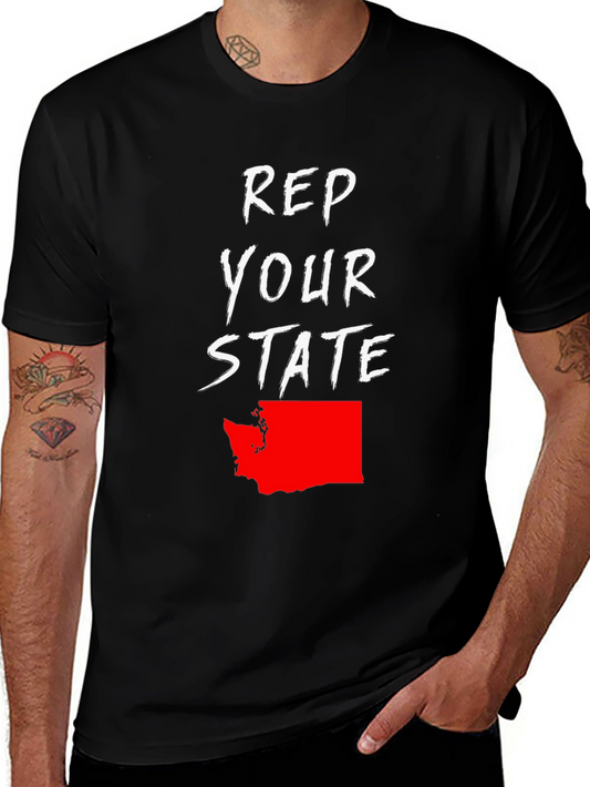 Rep Your State Graphic Tee - Washington Pride