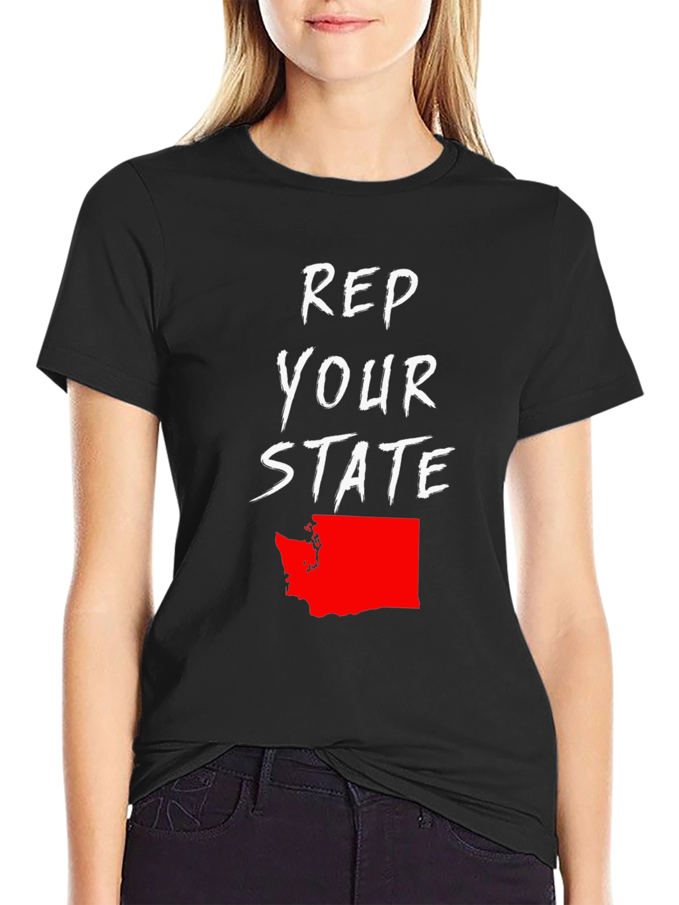 Rep Your State Graphic Tee - Washington Pride