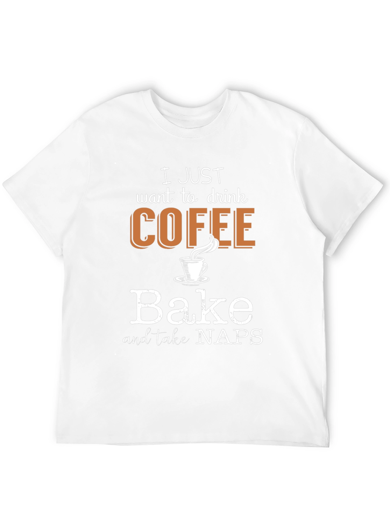 Coffee Bake Naps Graphic T-Shirt