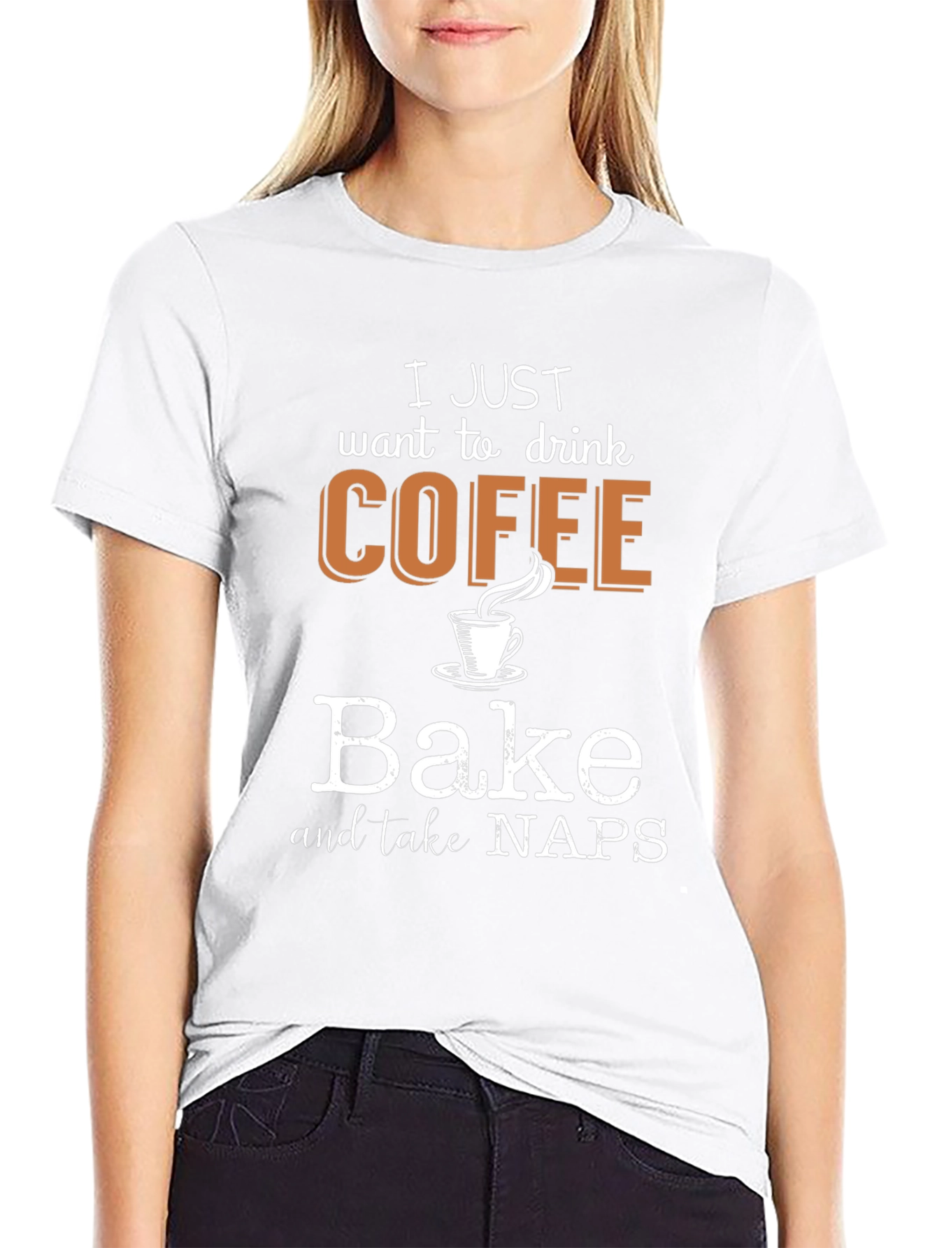 Coffee Bake Naps Graphic T-Shirt