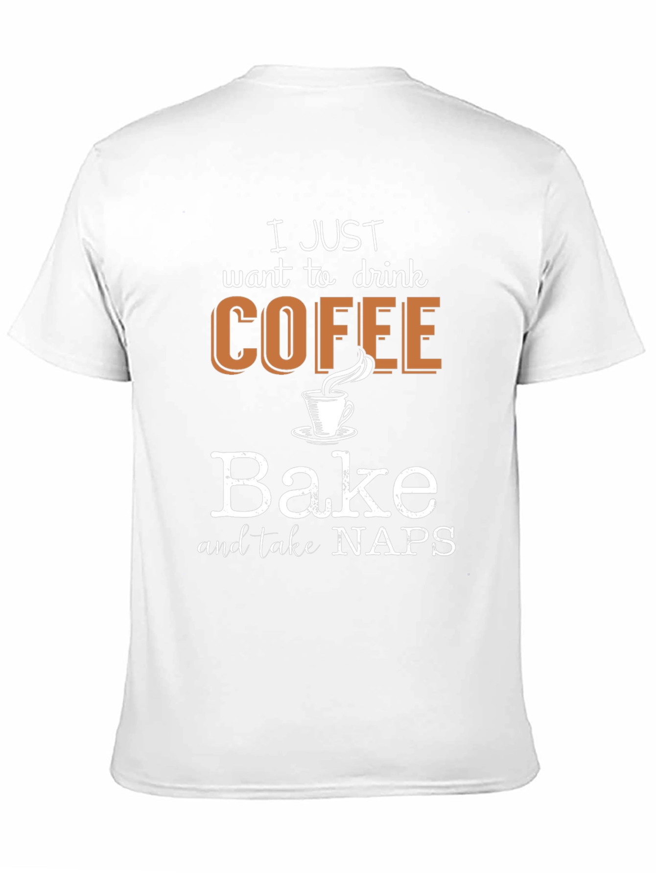 Coffee Bake Naps Graphic T-Shirt
