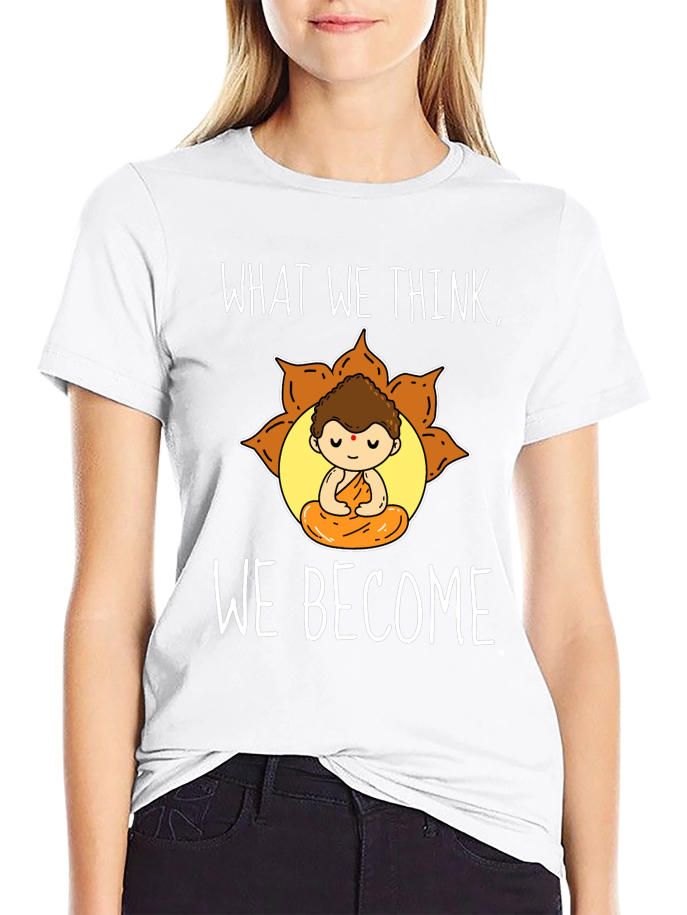 Buddha Graphic T-Shirt - Inspirational Quote
