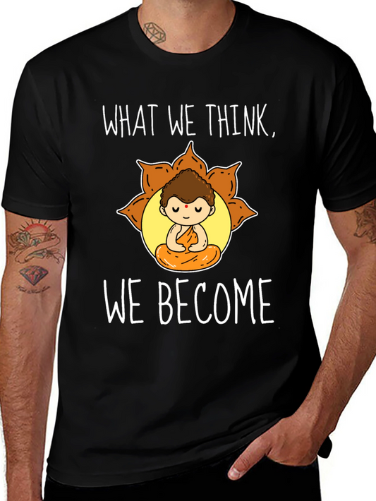 Buddha Graphic T-Shirt - Inspirational Quote