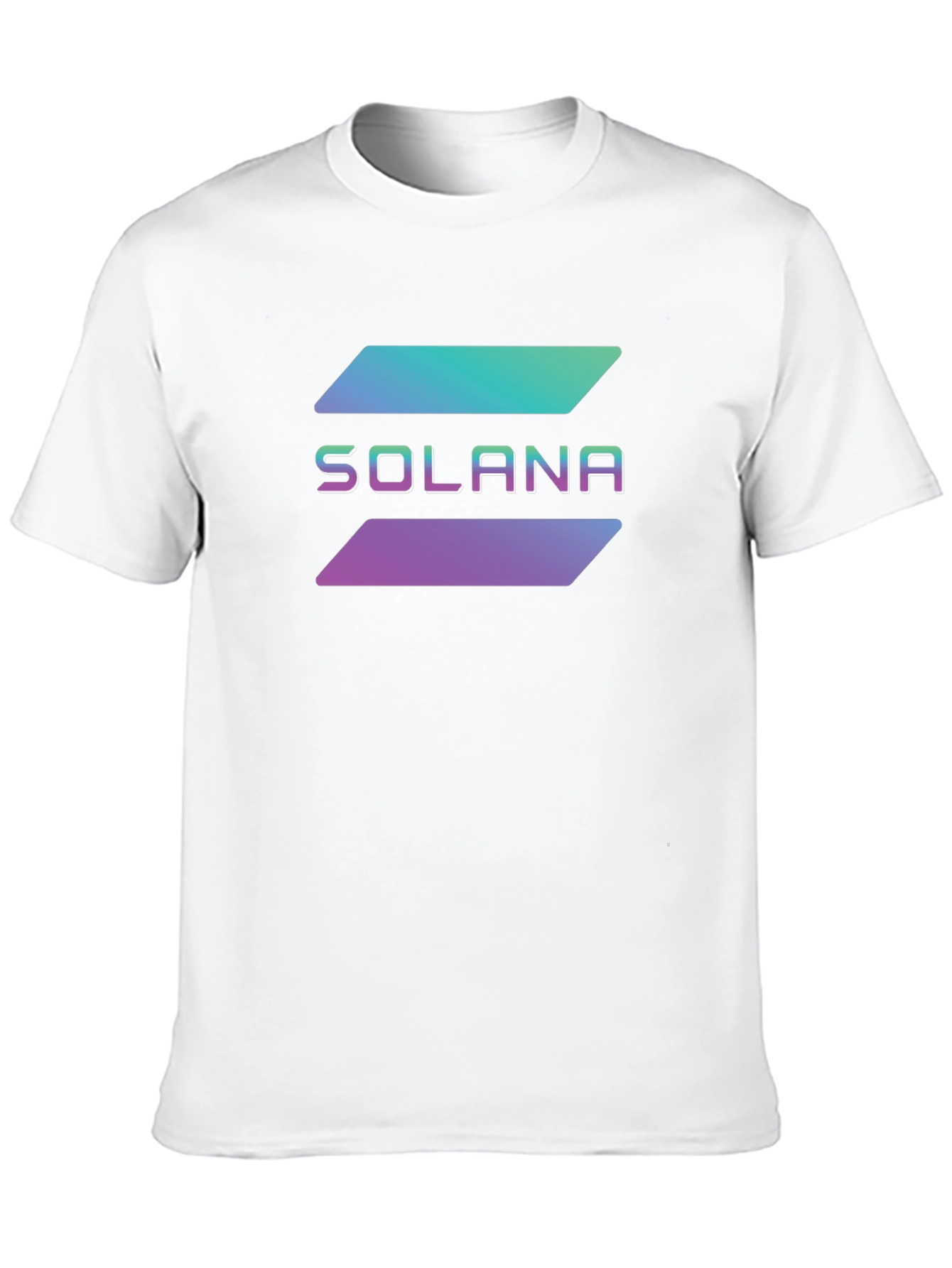 Solana Crypto T-Shirt - Black